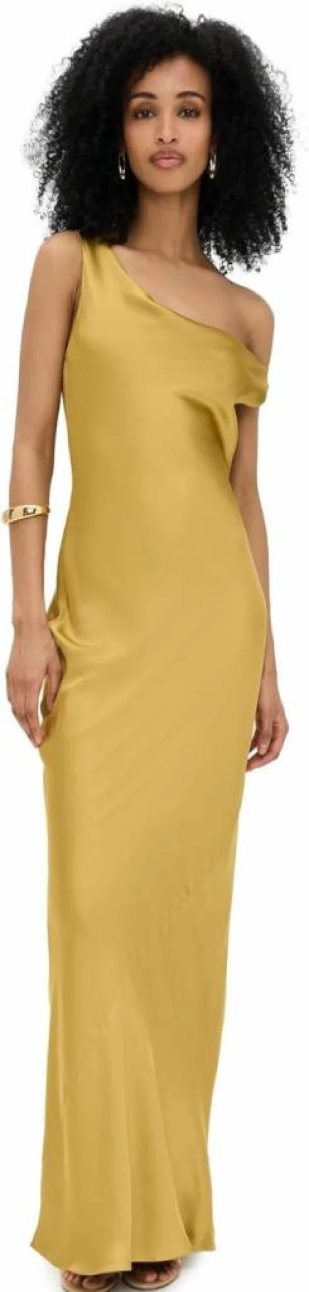 Norma Kamali Women's Maria Gown - Elegant Drop Shoulder Evening Dress