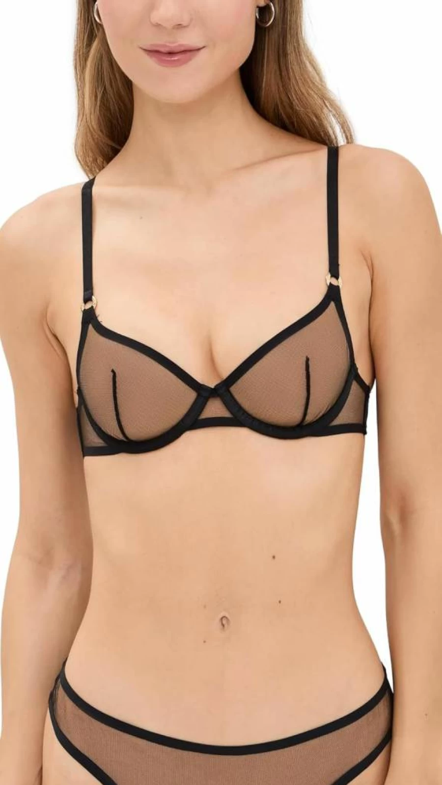 Bluebella Naomi Wired Bra for Women - Lace Underwire Push Up Lingerie