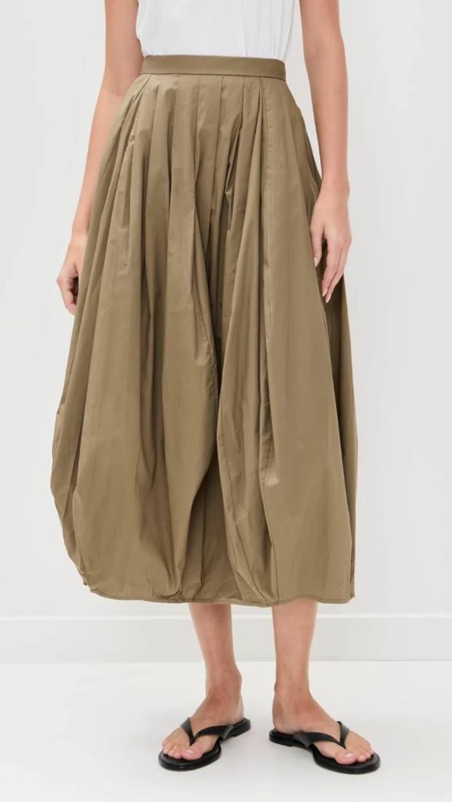 MEIMEIJ Women's Bubble Hem Skirt - Stylish Flared A-Line Skirt for Women