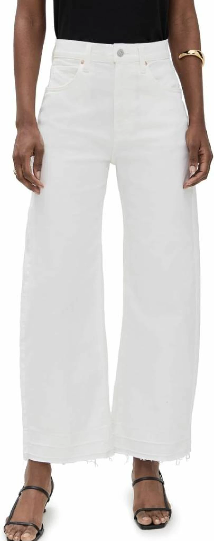 PAIGE Women's Arellia Barrel Leg Ankle Jeans - High-Quality Denim Pants for Women