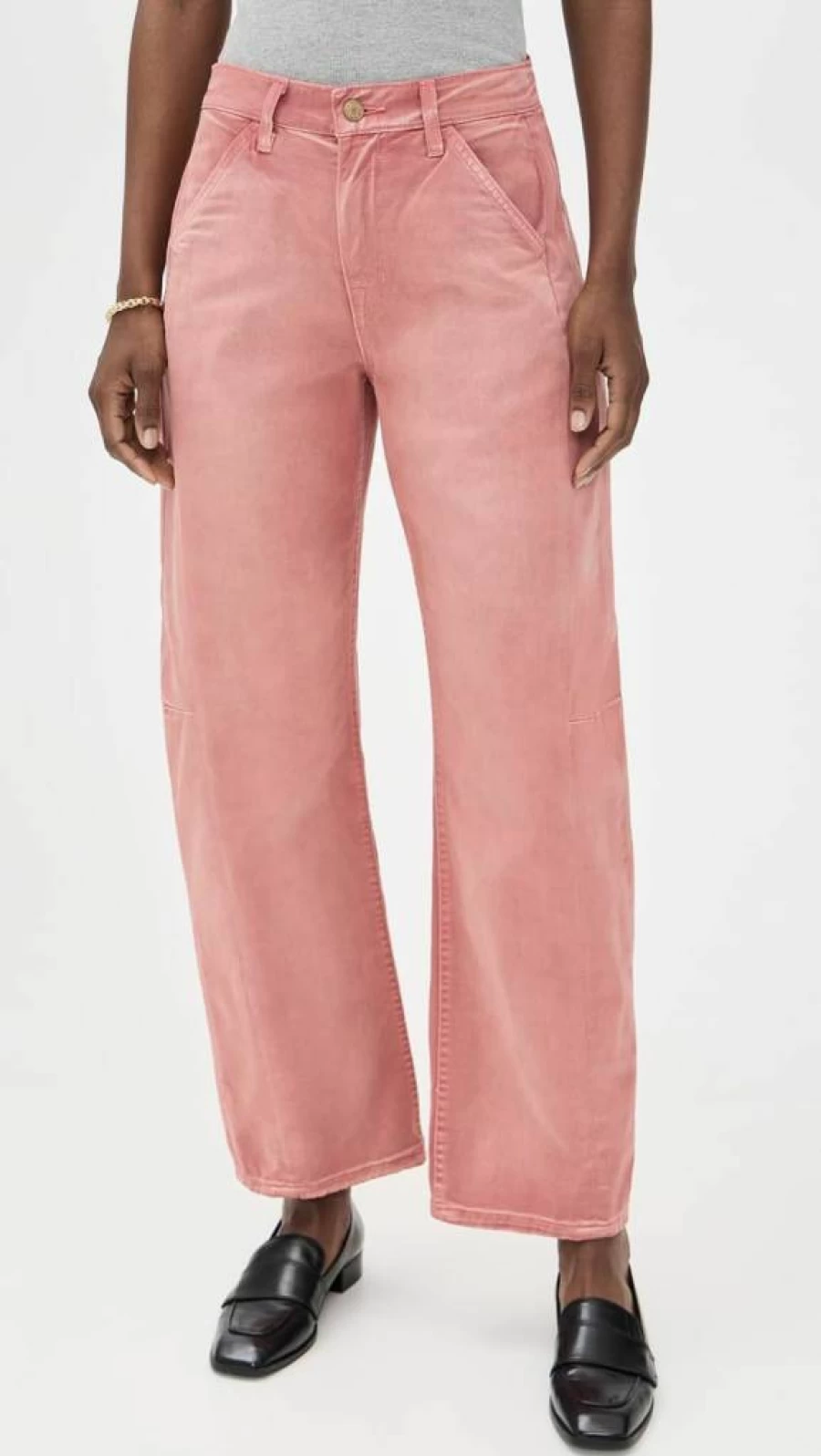 B SIDES Women's Lange Lasso Chinos - Stylish Casual Trousers for Everyday Wear