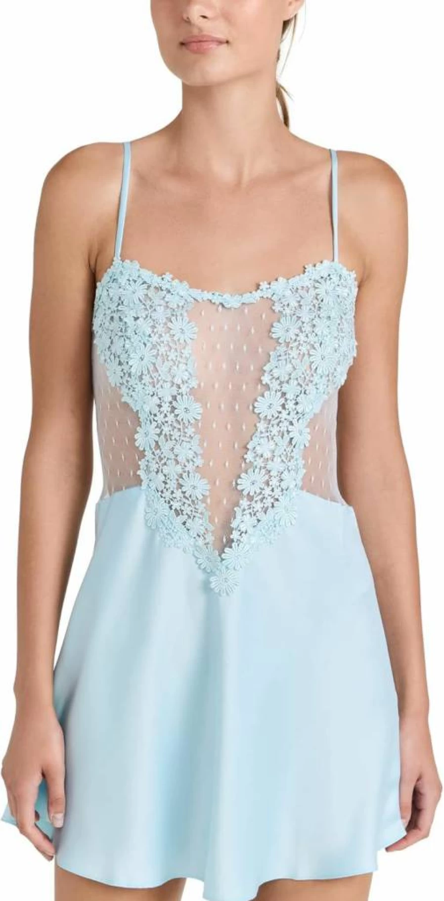Flora Nikrooz Women's Showstopper Chemise - Elegant Lace Nightgown & Sleepwear