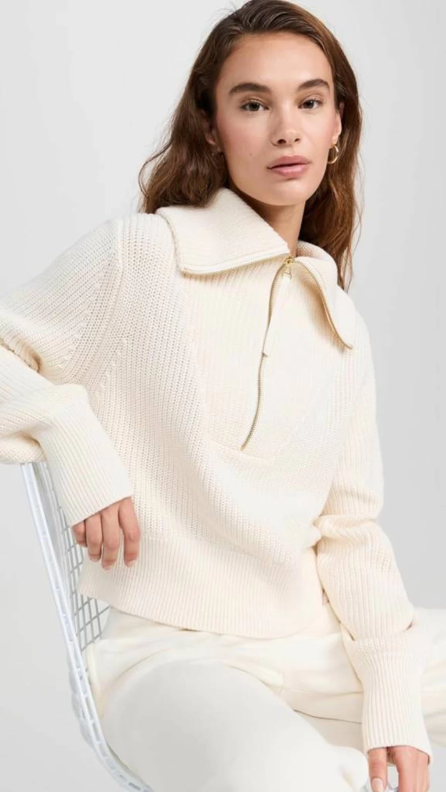 Varley Women's Mentone Knit Sweater - Soft Casual Pullover for Women