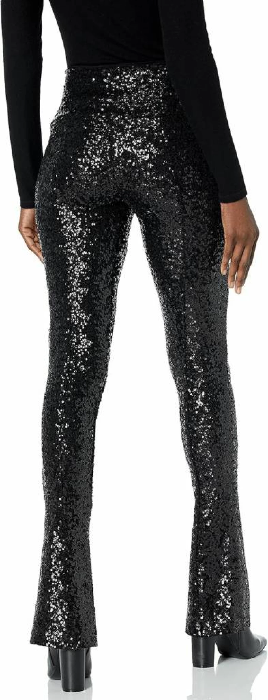 Norma Kamali Women's High-Waisted Spat Leggings - Comfortable Stretchy Yoga Pants for Workouts & Casual Wear