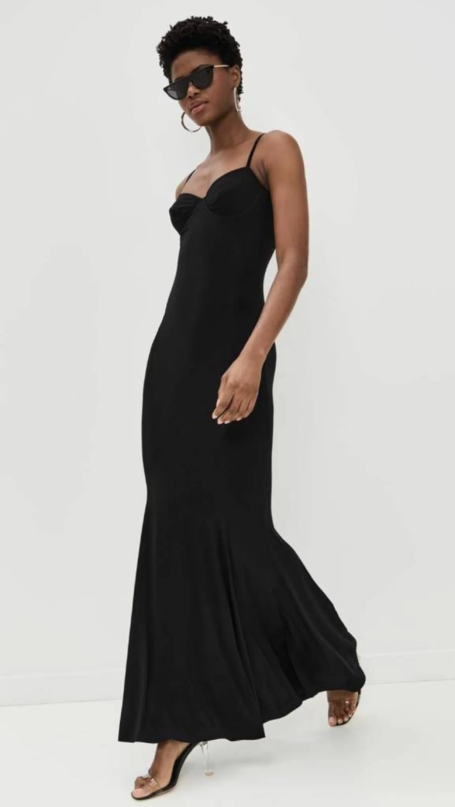 Norma Kamali Women's Elegant Underwire Fishtail Evening Gown - Red Carpet Dress