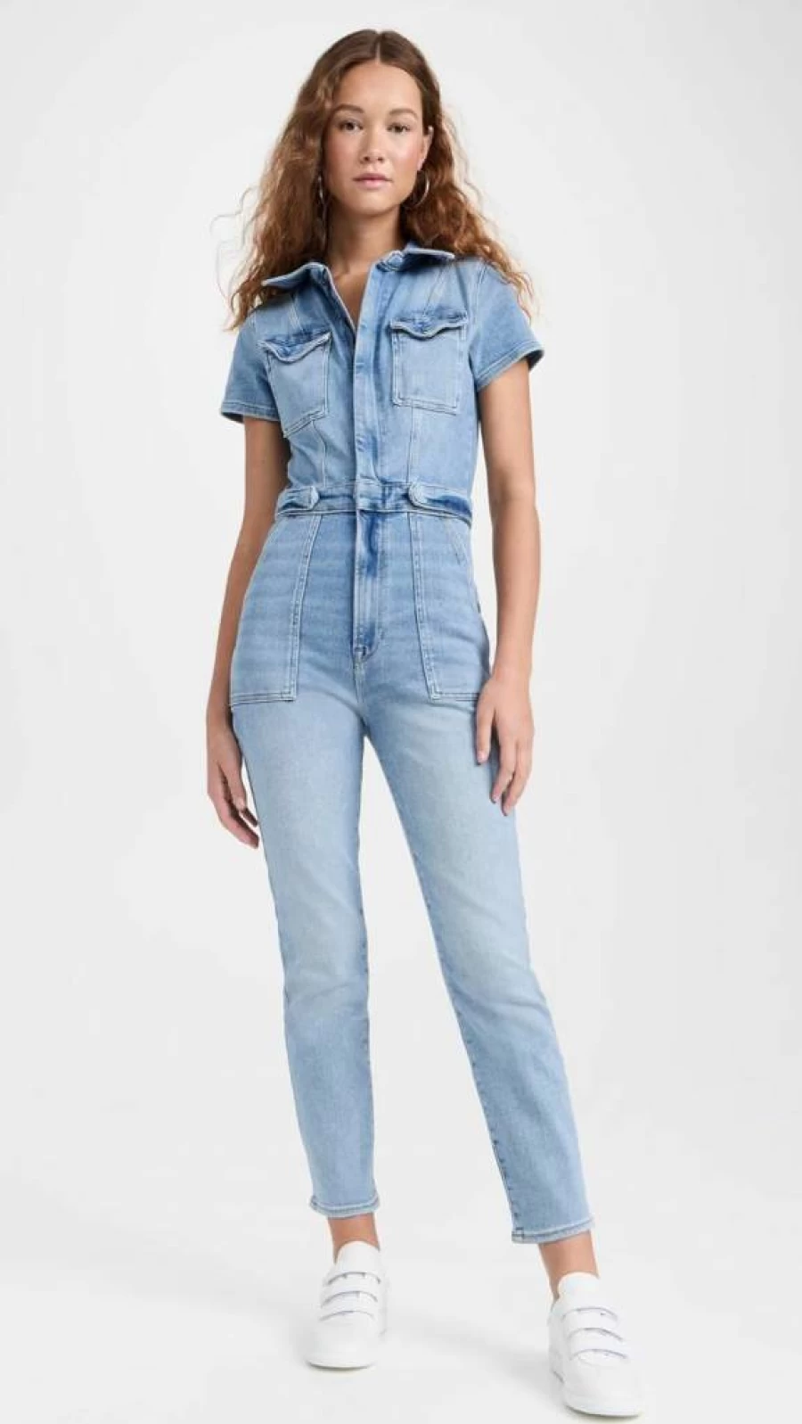 Good American Women's Fit For Success Jumpsuit - Stylish & Comfortable One-Piece Outfit for Work & Casual Wear
