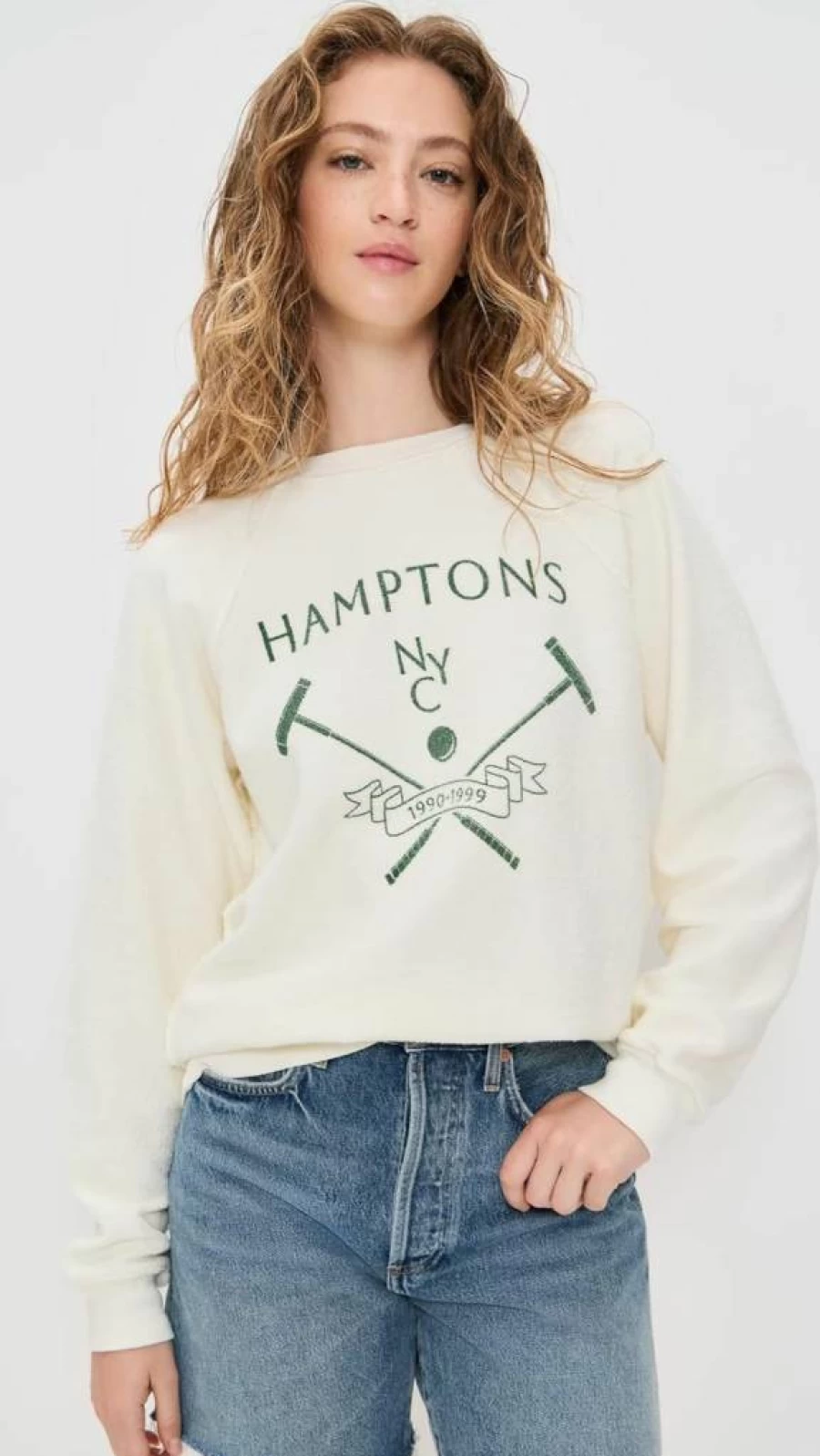Original Retro Brand Women's Hamptons Inside Out Fleece Sweatshirt - Cozy Fleece Pullover for Women