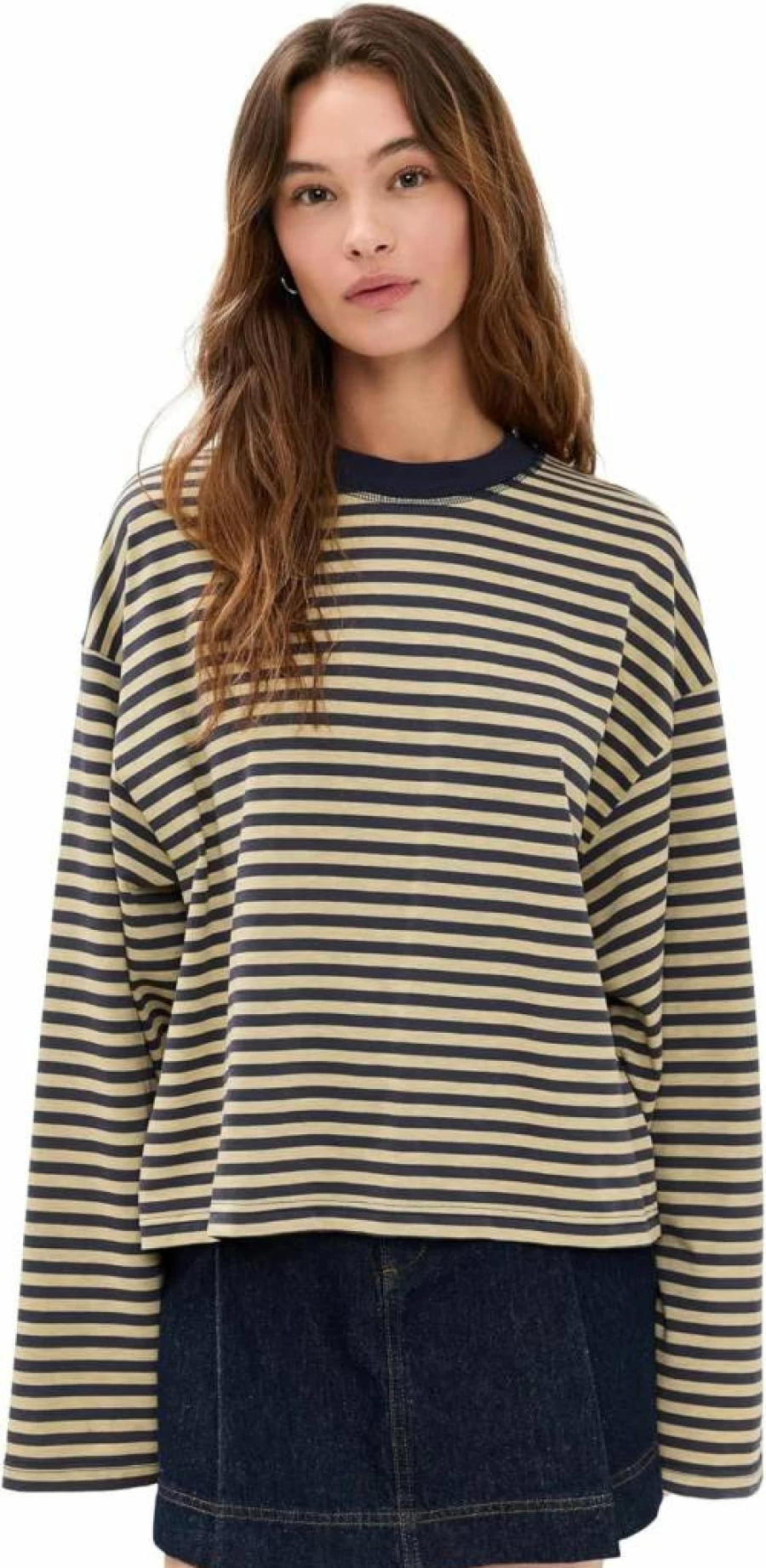Lioness Women's Floral Print Long Sleeve T-Shirt - Bloom Tee Casual Comfort Fit Top