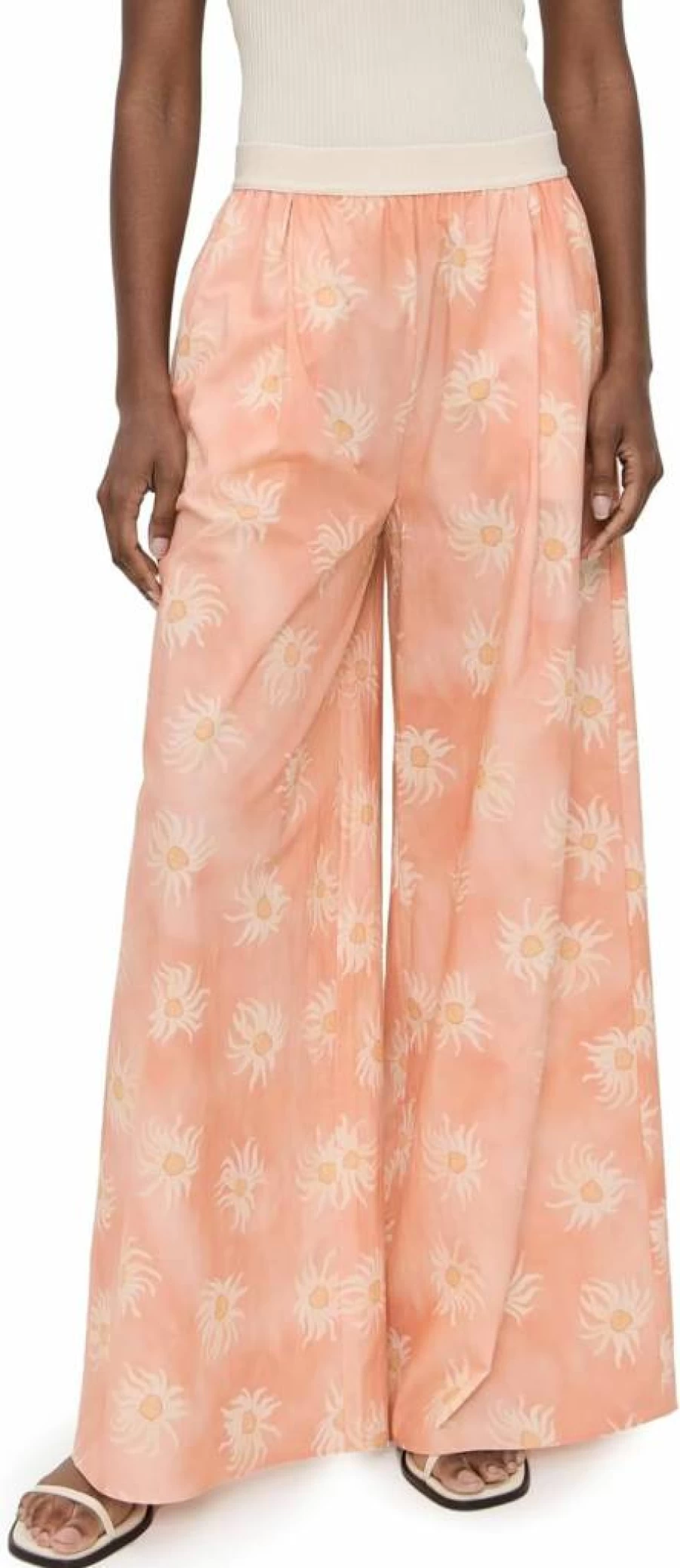 Rodebjer Women's Berta Cotton Printed Pants - Stylish & Comfortable Casual Trousers