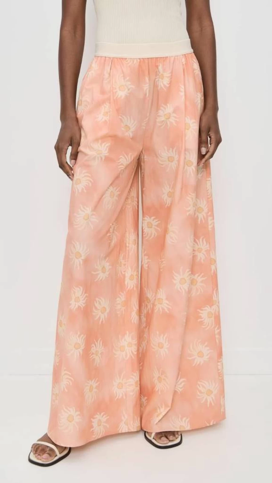 Rodebjer Women's Berta Cotton Printed Pants - Stylish & Comfortable Casual Trousers