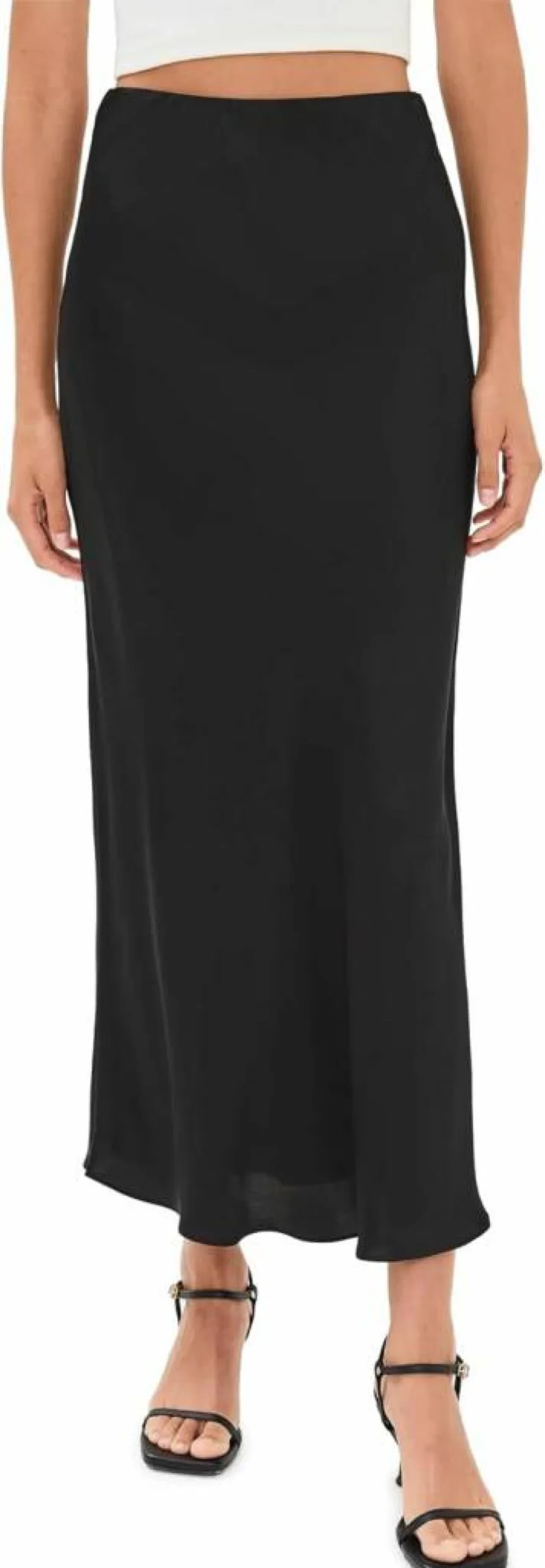 Jenni Kayne Women's Cleo Slip Skirt - Elegant Silky Midi Skirt for Women