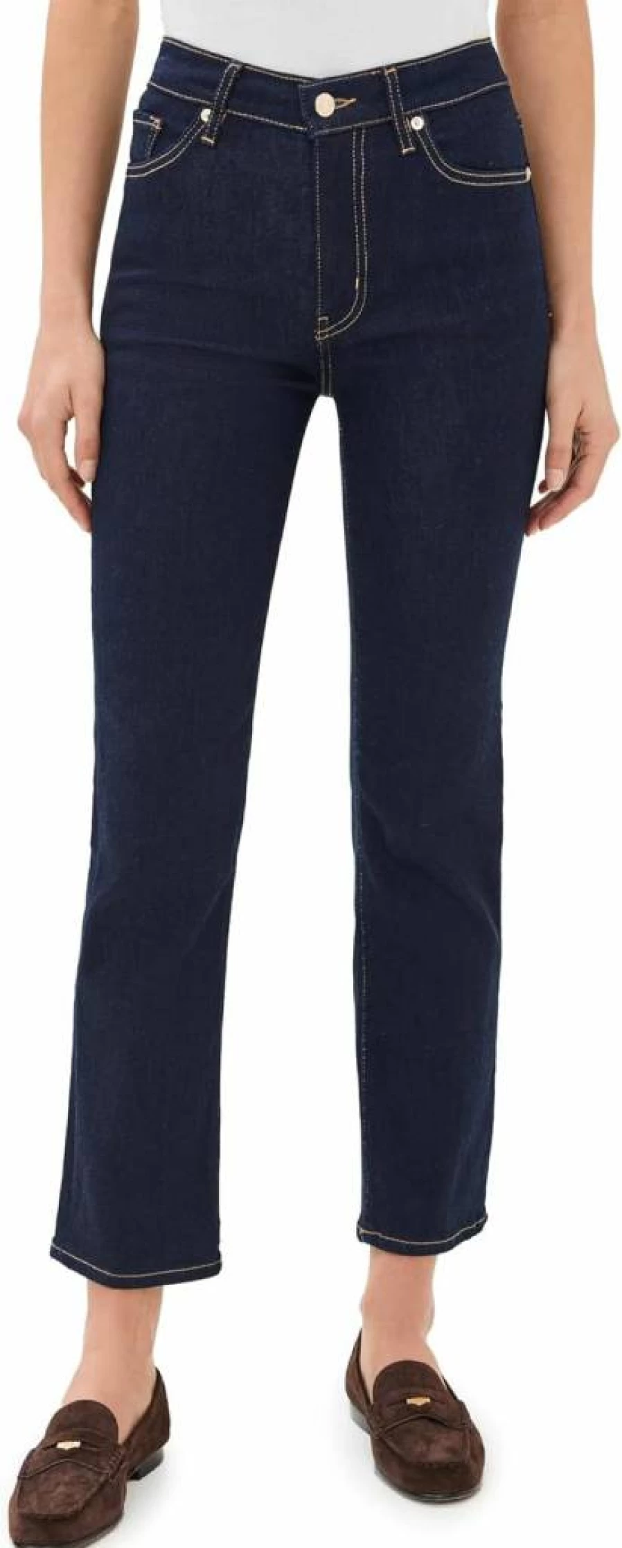FRAME Women's Sleek Straight Leg Jeans - High-Quality Denim for a Stylish Fit