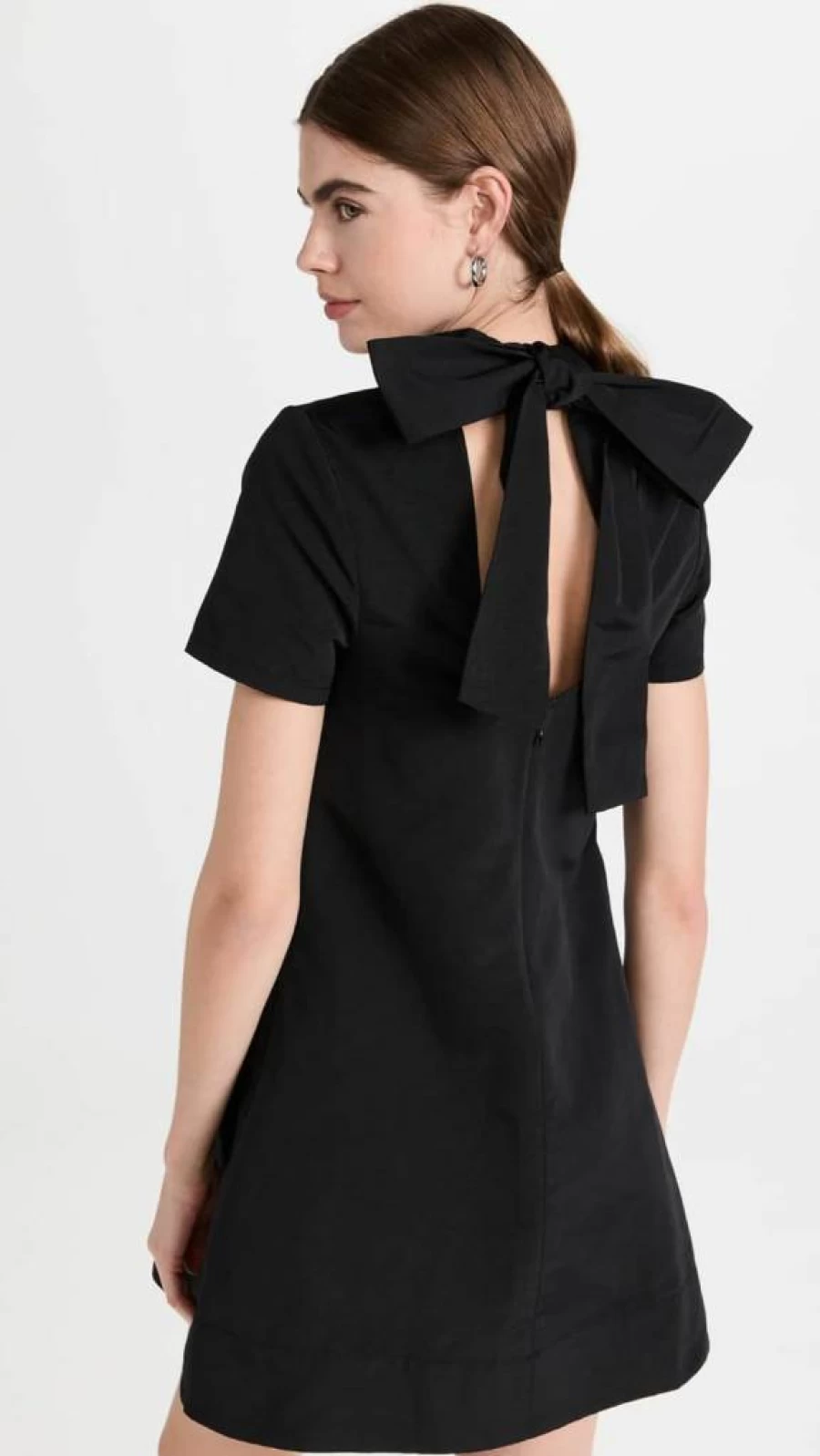 STAUD Ilana Mini Dress for Women - Stylish & Elegant Short Dress