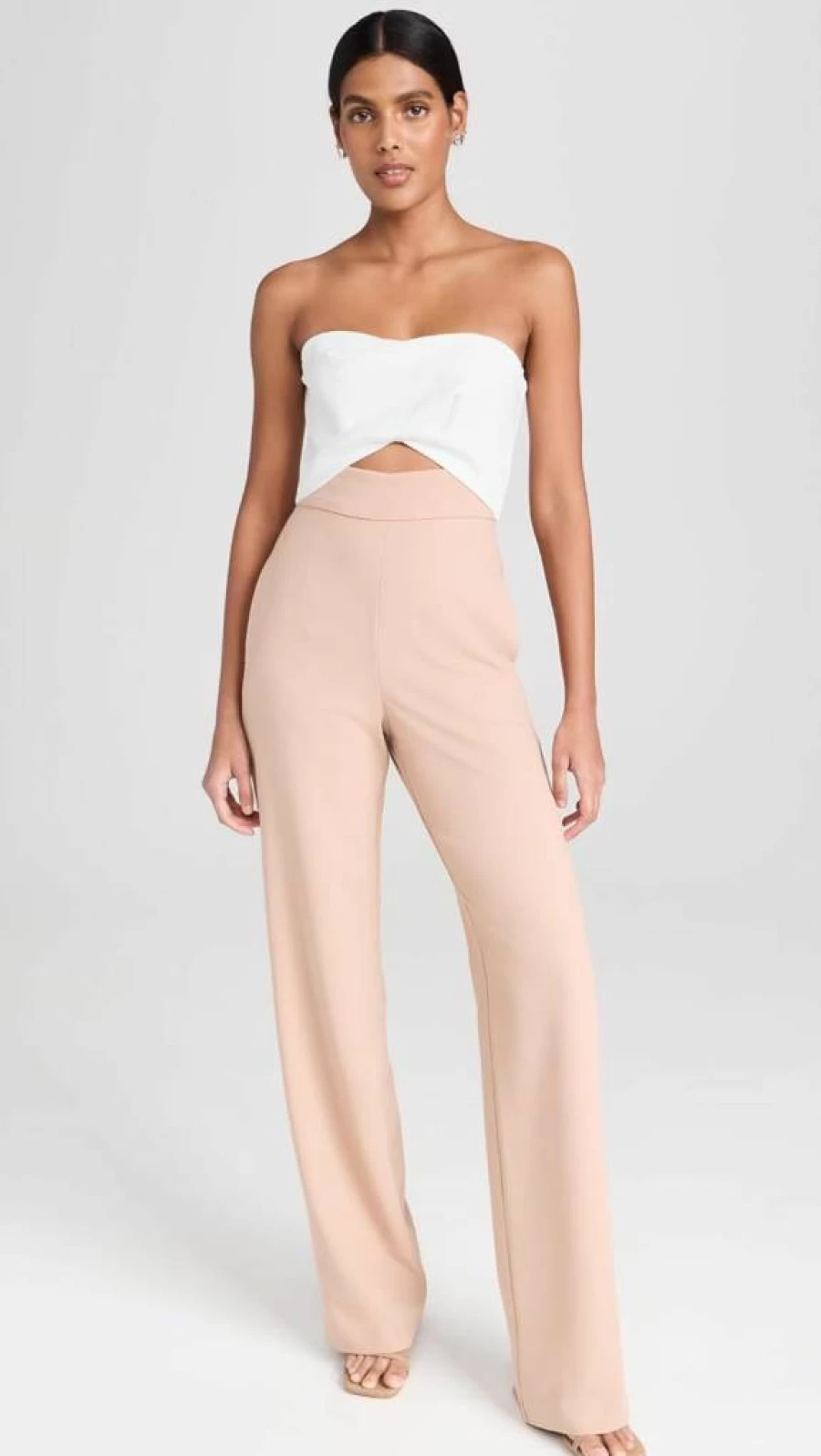 Black Halo Women's Jada Jumpsuit - Elegant One-Piece Romper for Women
