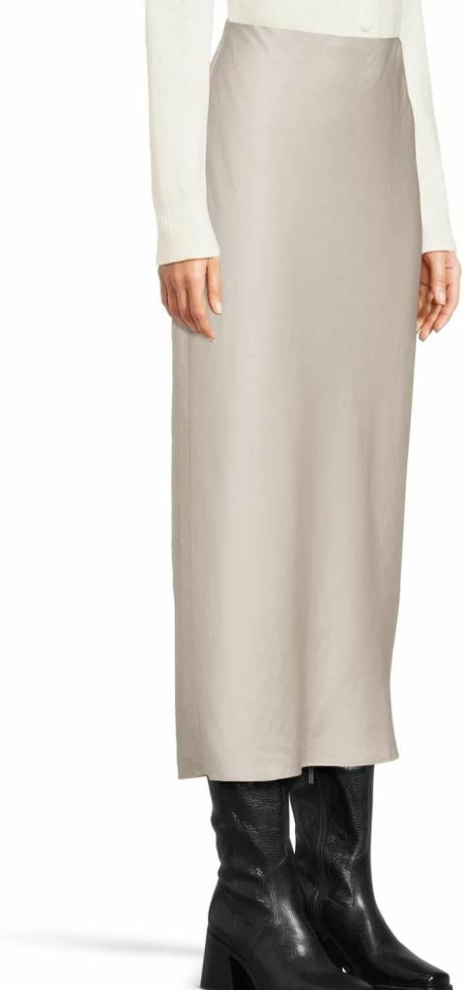 Madewell Women's Solana Pull-On Maxi Skirt - Comfortable Stretch Waist Flowy Beach Skirt