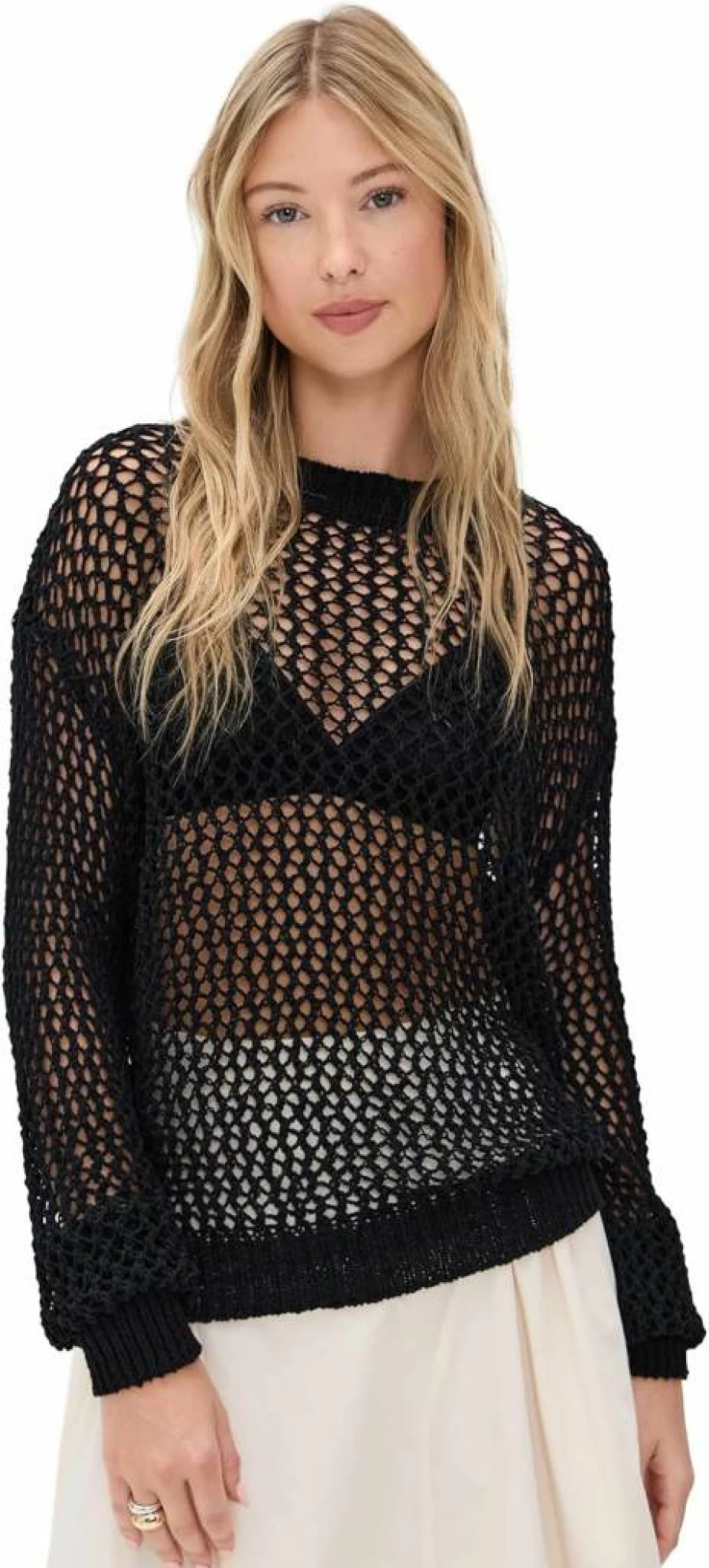 Le Superbe Women's Cozy Sunday Pullover - Soft Lazy Weekend Sweater