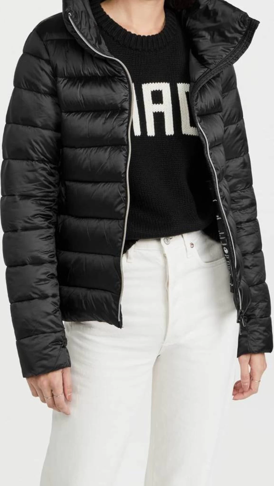 Save The Duck Women's Elsie Short Puffer Jacket - Lightweight Warm Quilted Coat