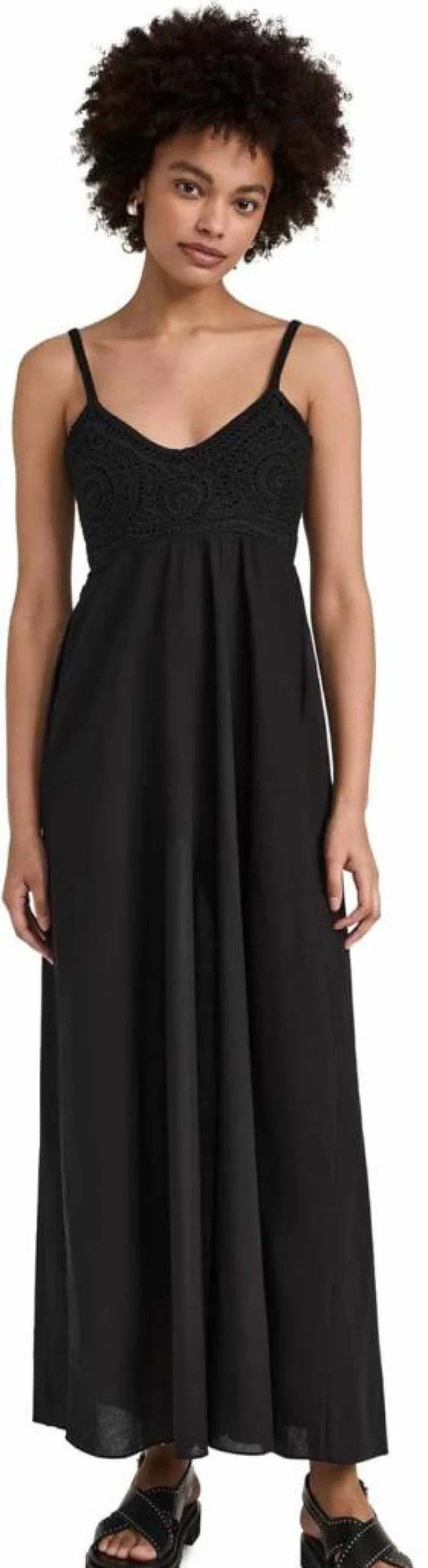 Playa Lucila Women's Flowy Maxi Dress - Elegant Long Summer Beach Dress with Breathable Fabric