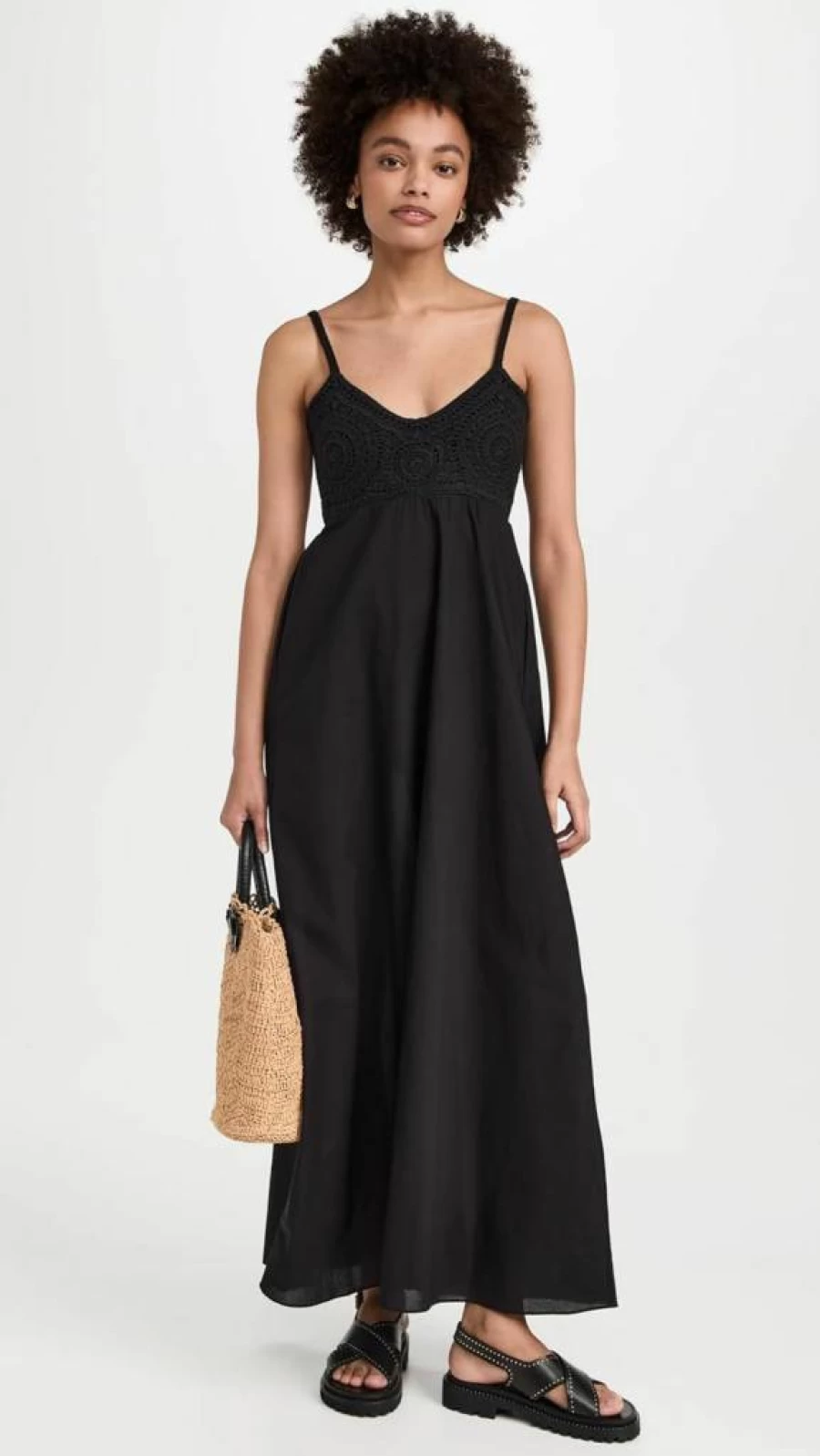 Playa Lucila Women's Flowy Maxi Dress - Elegant Long Summer Beach Dress with Breathable Fabric