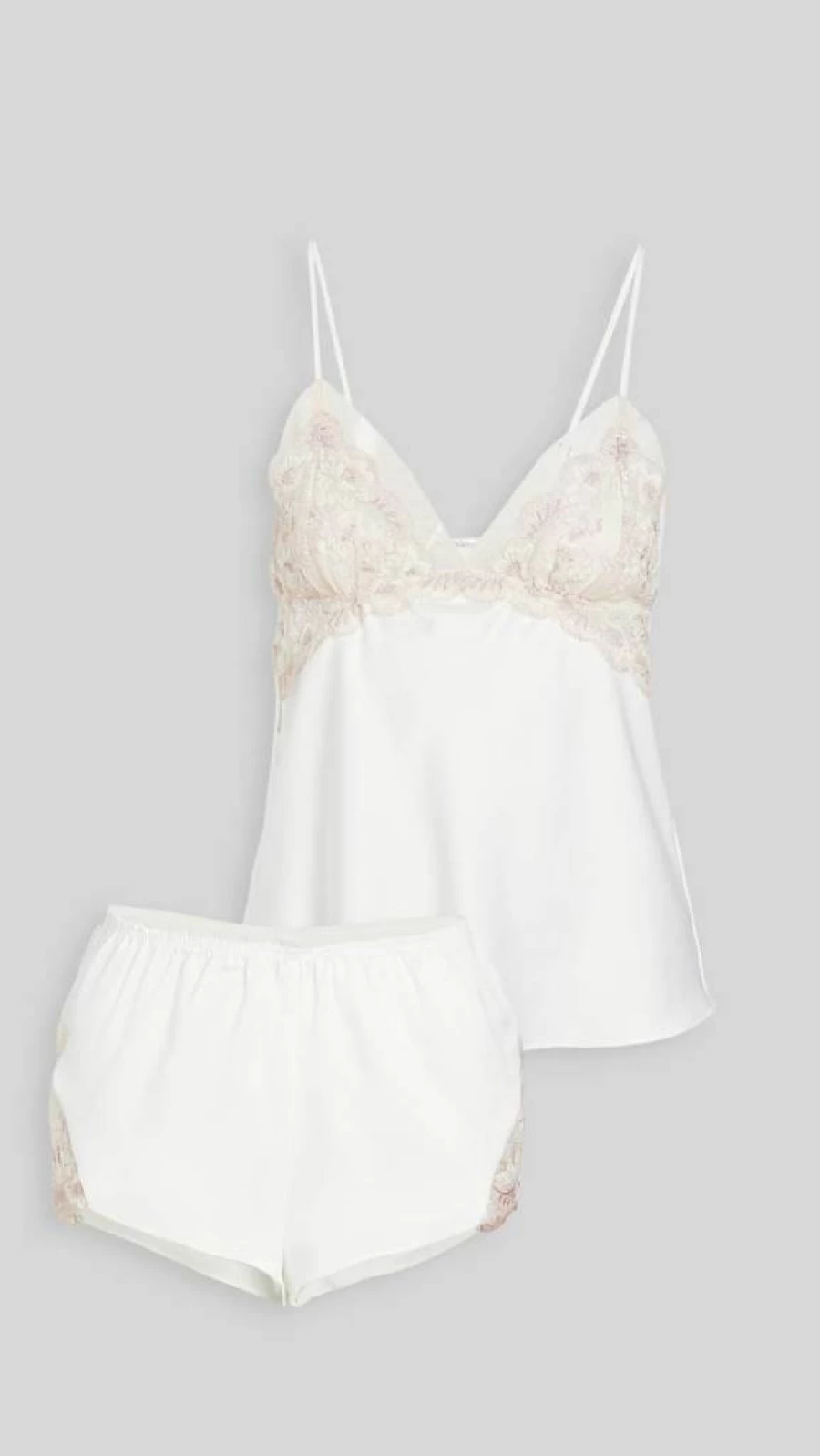 Flora Nikrooz Women's Rosa Cami Top & Shorts Set - Comfortable Loungewear Sleepwear Pajama Set