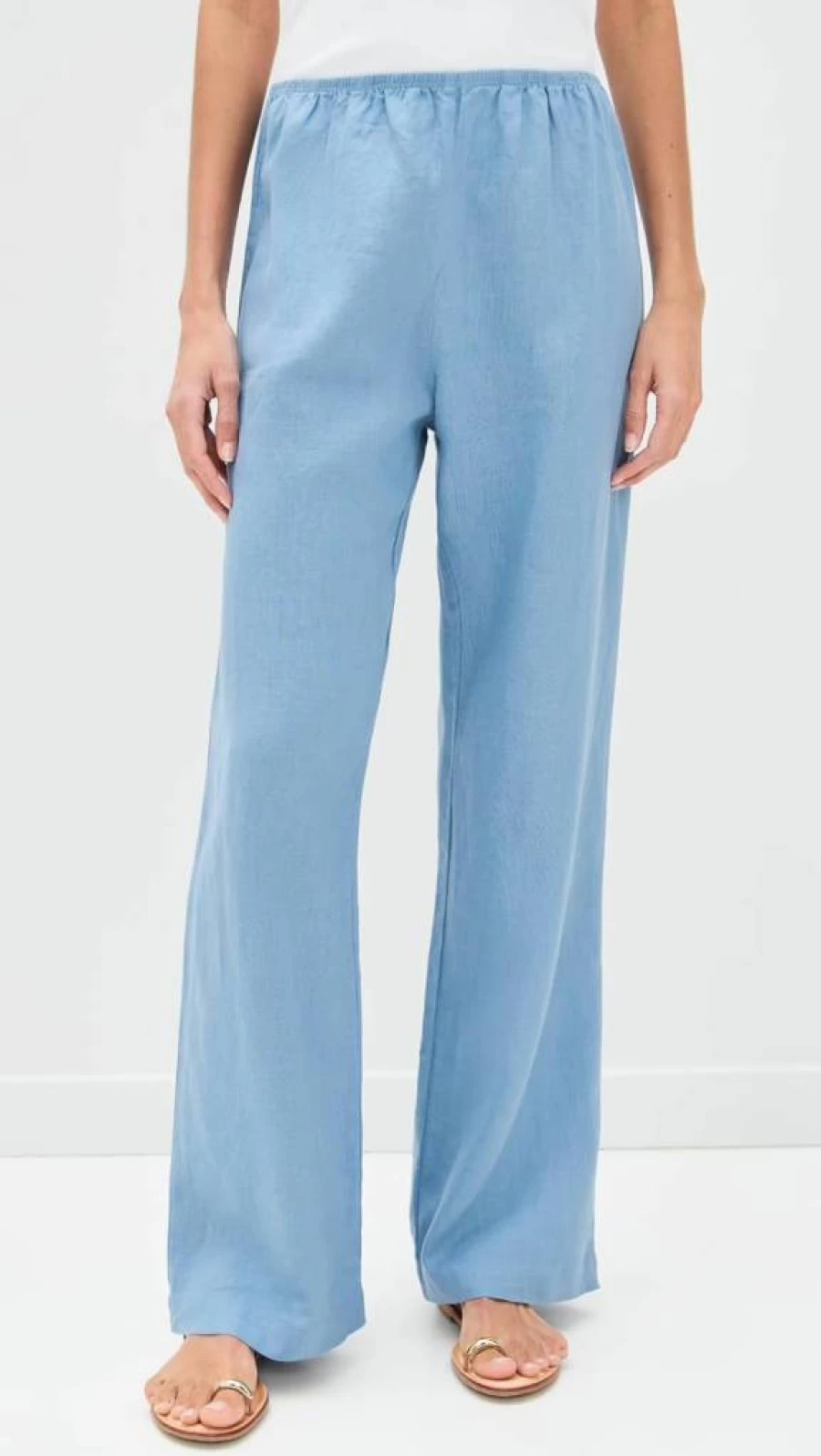 DONNI Women's Linen Pants - Comfortable & Breathable Simple Design for Casual Wear