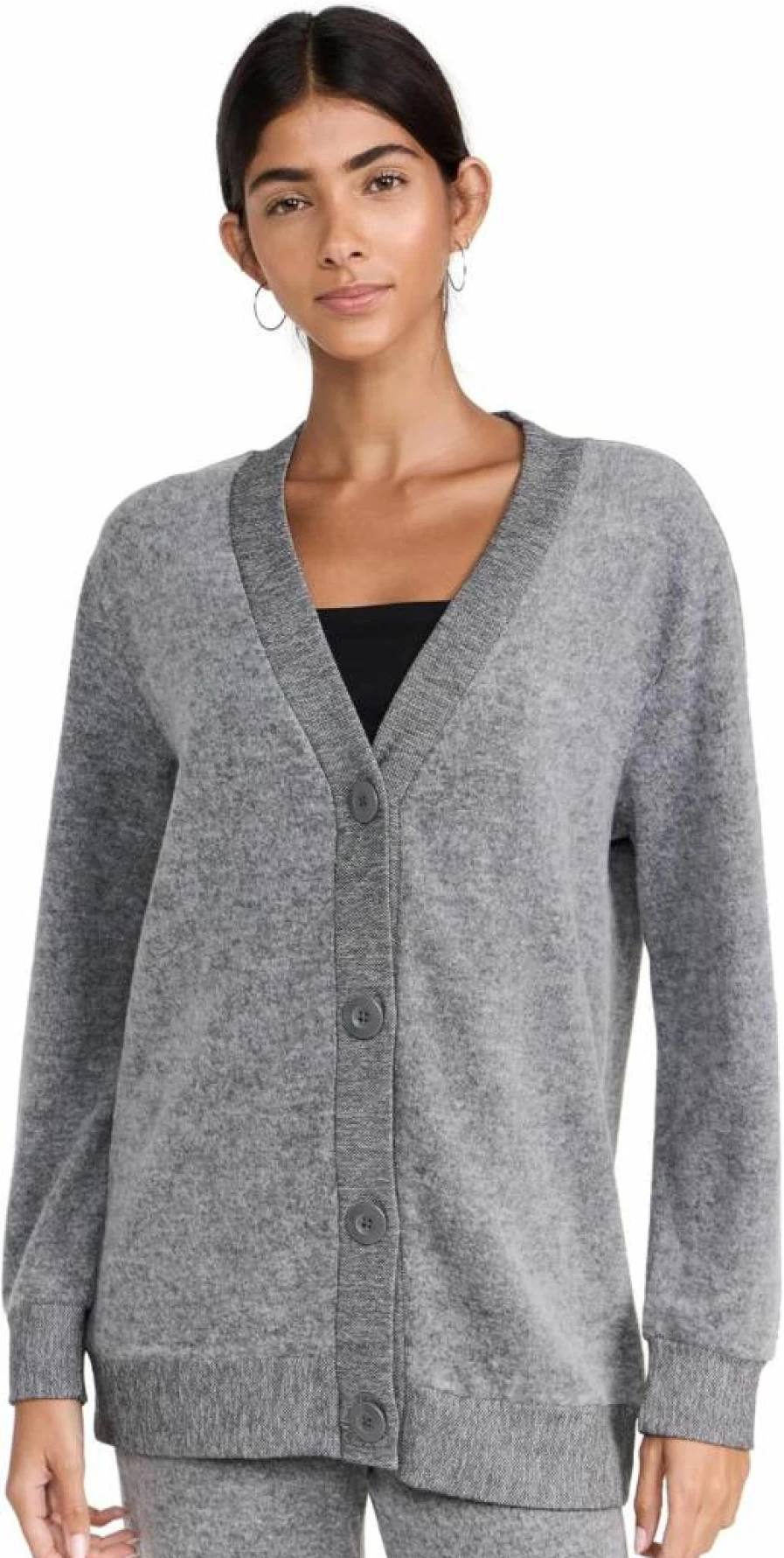 Z SUPPLY Women's Pamelia Open Front Cardigan Sweater Casual Long Sleeve Knit Top