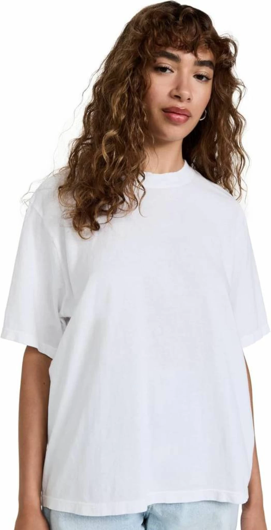 ASKK NY Women's Boyfriend Tee - Relaxed Fit Casual T-Shirt for Women