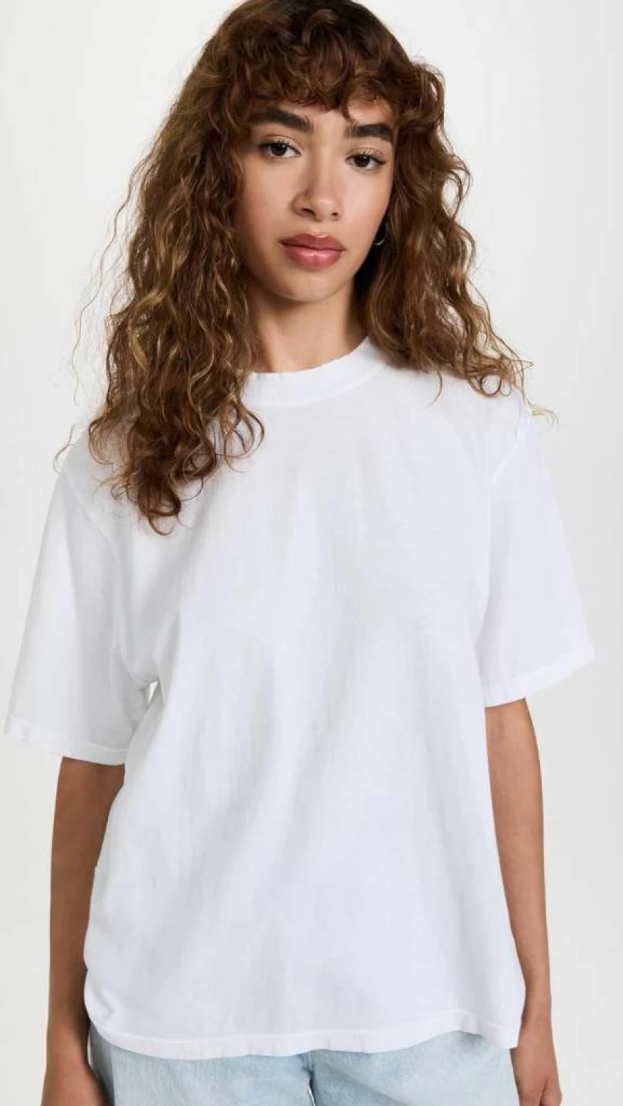 ASKK NY Women's Boyfriend Tee - Relaxed Fit Casual T-Shirt for Women