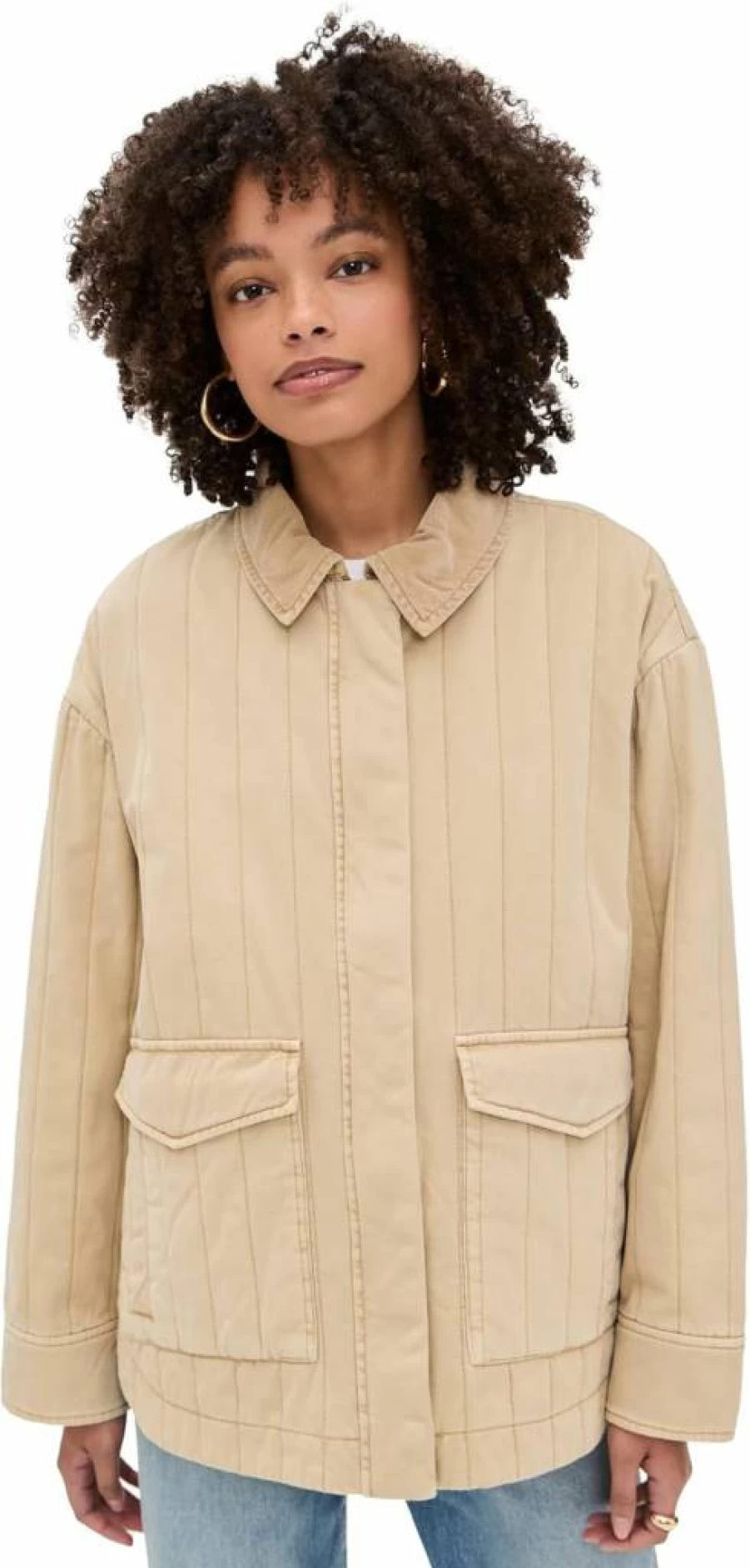 Pistola Denim Women's Cecile Quilted Denim Jacket - Stylish Comfort for Everyday Wear