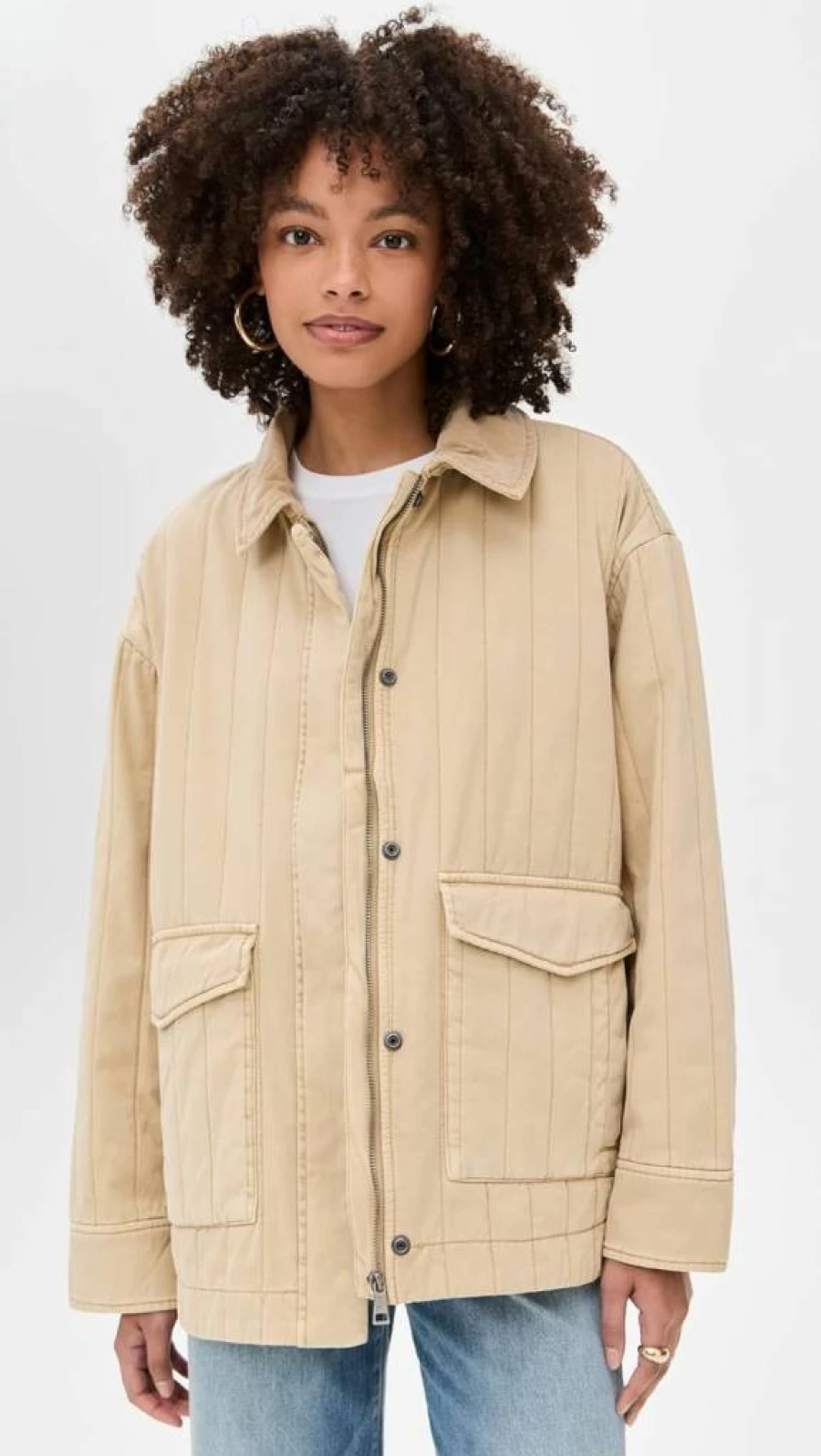 Pistola Denim Women's Cecile Quilted Denim Jacket - Stylish Comfort for Everyday Wear