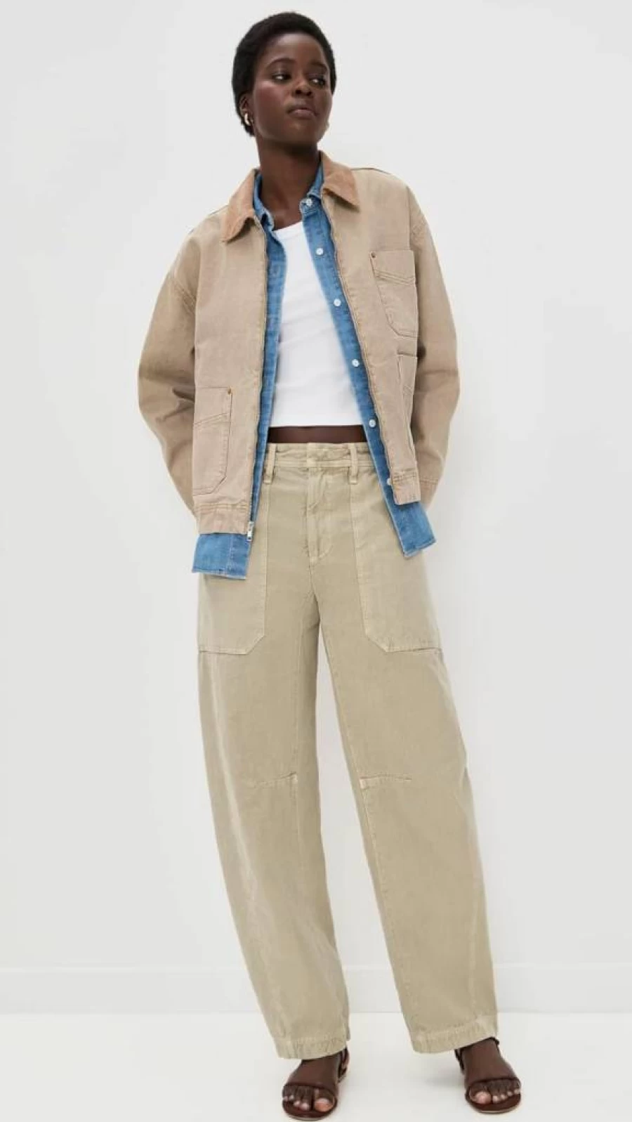 SLVRLAKE Women's Rookie Cargo Pants - Stylish & Functional Casual Trousers