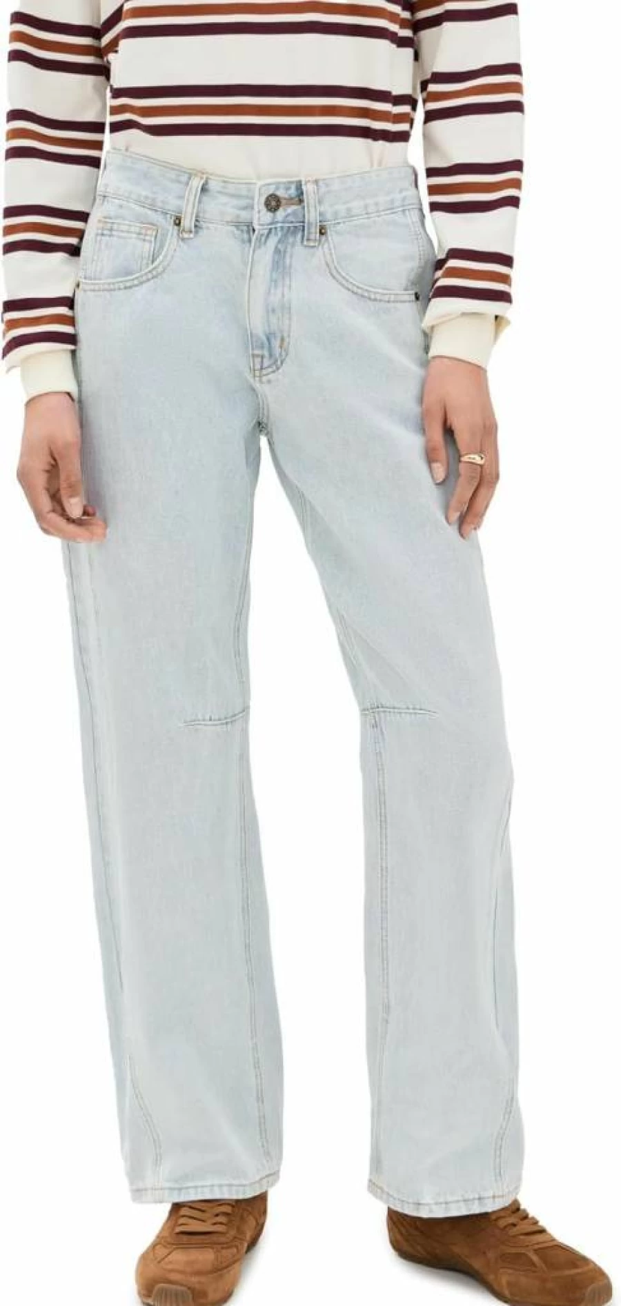 Lioness Women's High-Waisted Renacida Jeans - Stylish & Comfortable Denim Pants for Everyday Wear