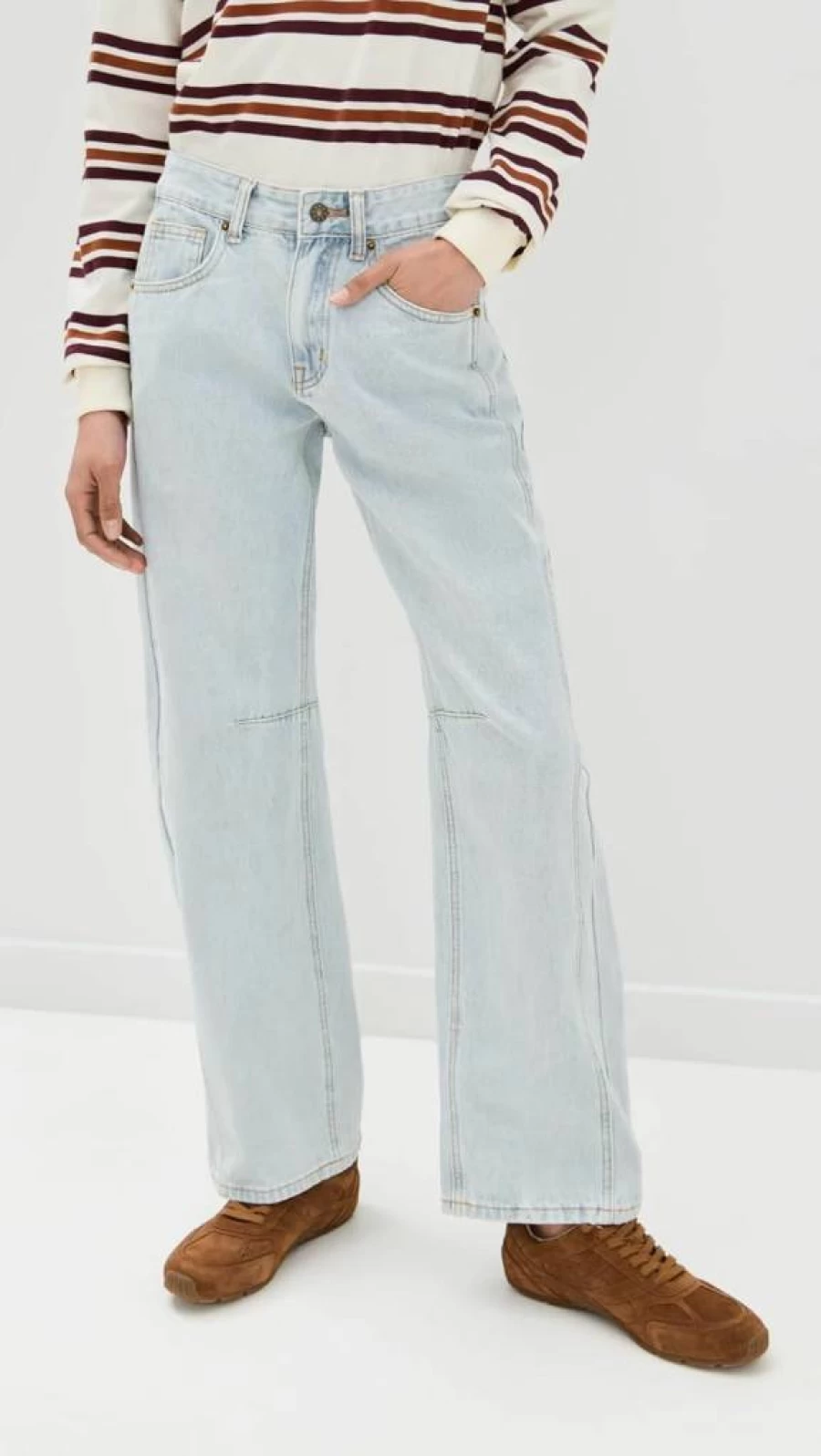 Lioness Women's High-Waisted Renacida Jeans - Stylish & Comfortable Denim Pants for Everyday Wear