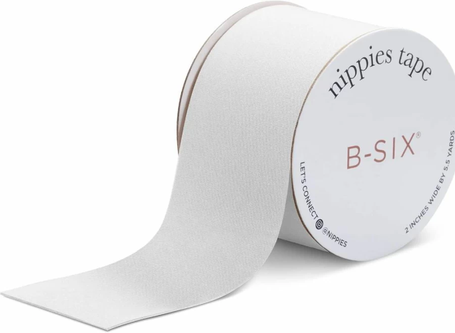 Nippies Breast Lift Tape - 2-Inch Wide Invisible Body Adhesive for Clothing, Secure & Comfortable Fashion Tape for All-Day Wear