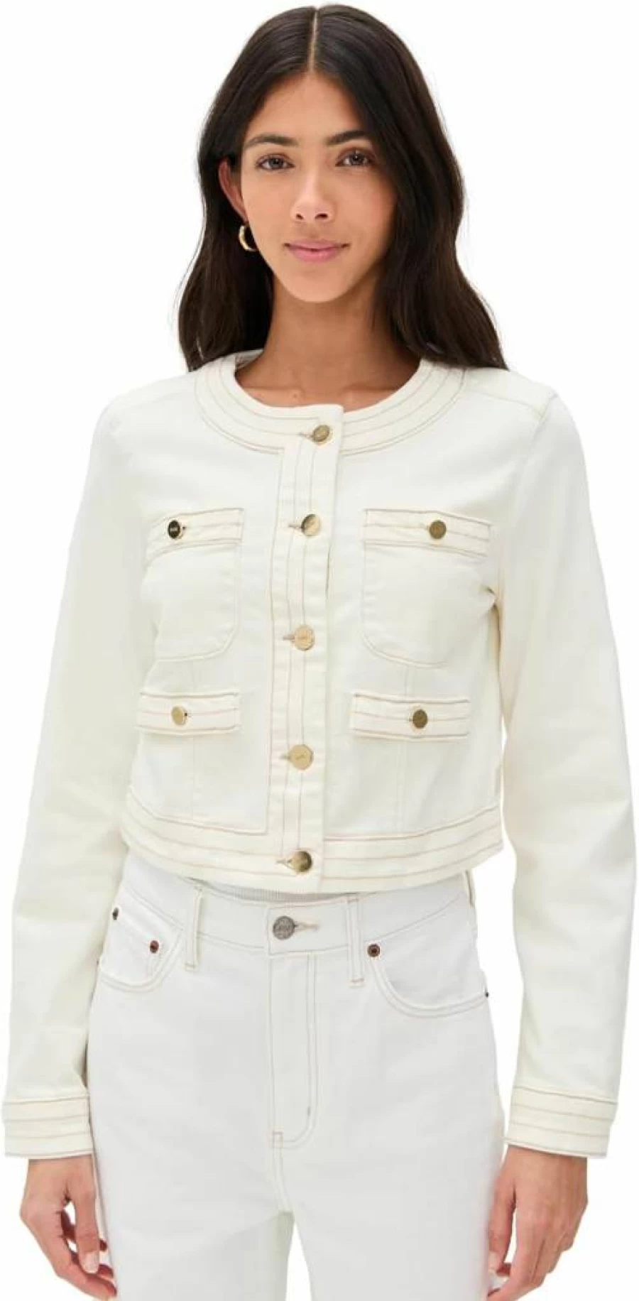 PAIGE Women's Kiya Jacket - Stylish Denim Jacket for Women | Premium Boutique Outerwear