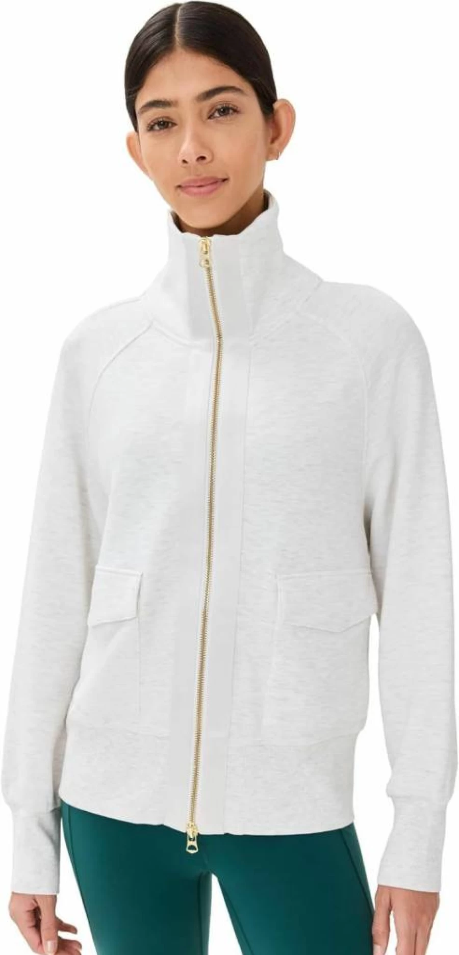Varley Women's Roxbury Zip-Up Hoodie Sweatshirt - Comfortable & Stylish Fleece Pullover