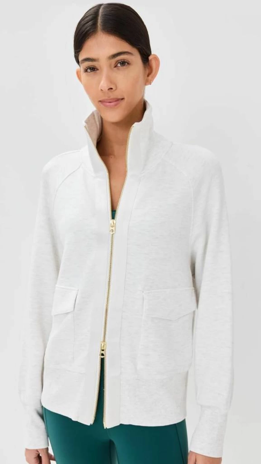 Varley Women's Roxbury Zip-Up Hoodie Sweatshirt - Comfortable & Stylish Fleece Pullover