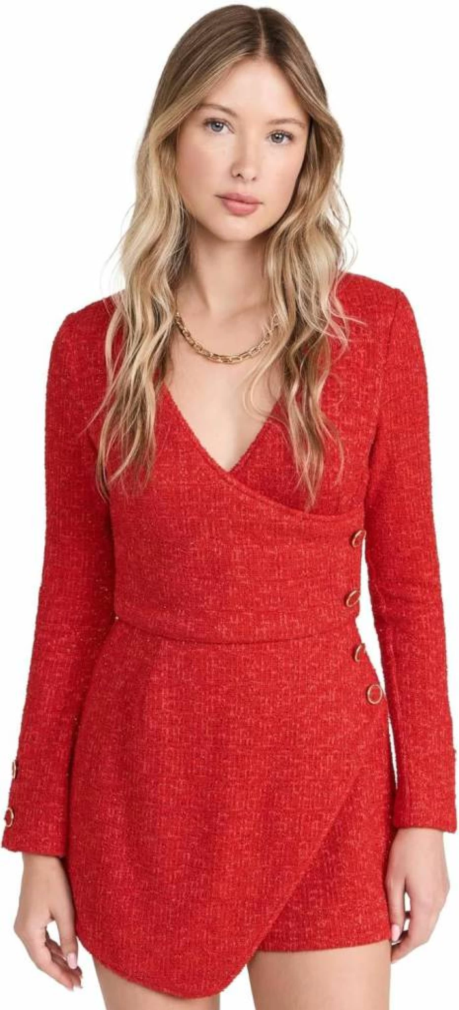 Black Halo Women's Demi Romper Jumpsuit - Elegant Sleeveless V-Neck Summer Outfit