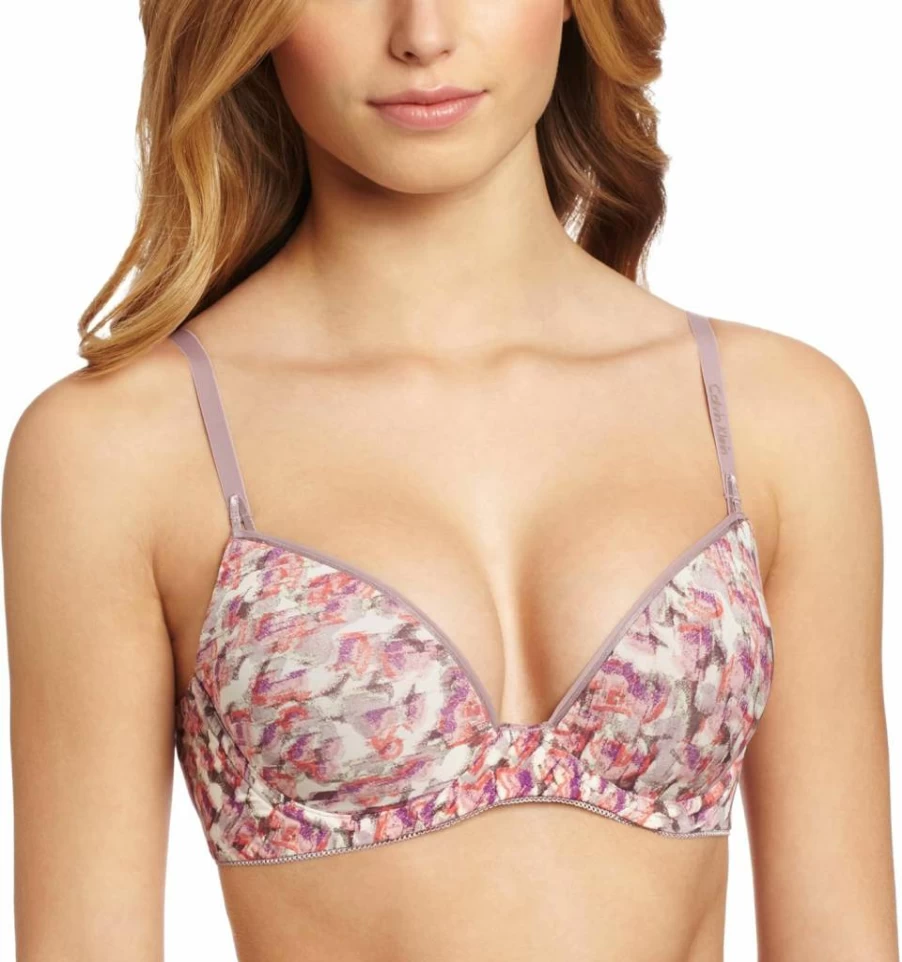 Calvin Klein Women's Lace Demi Bra - Seductive Comfort Underwear