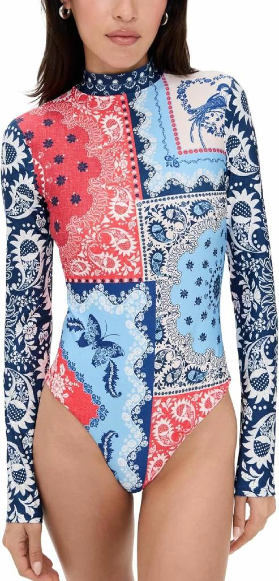 AGUA BENDITA Women's Mei Atma One Piece Swimsuit | Stylish & Comfortable Bathing Suit