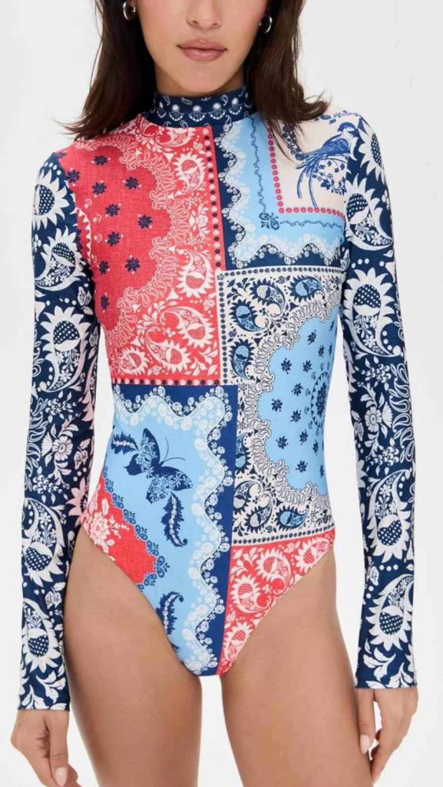 AGUA BENDITA Women's Mei Atma One Piece Swimsuit | Stylish & Comfortable Bathing Suit