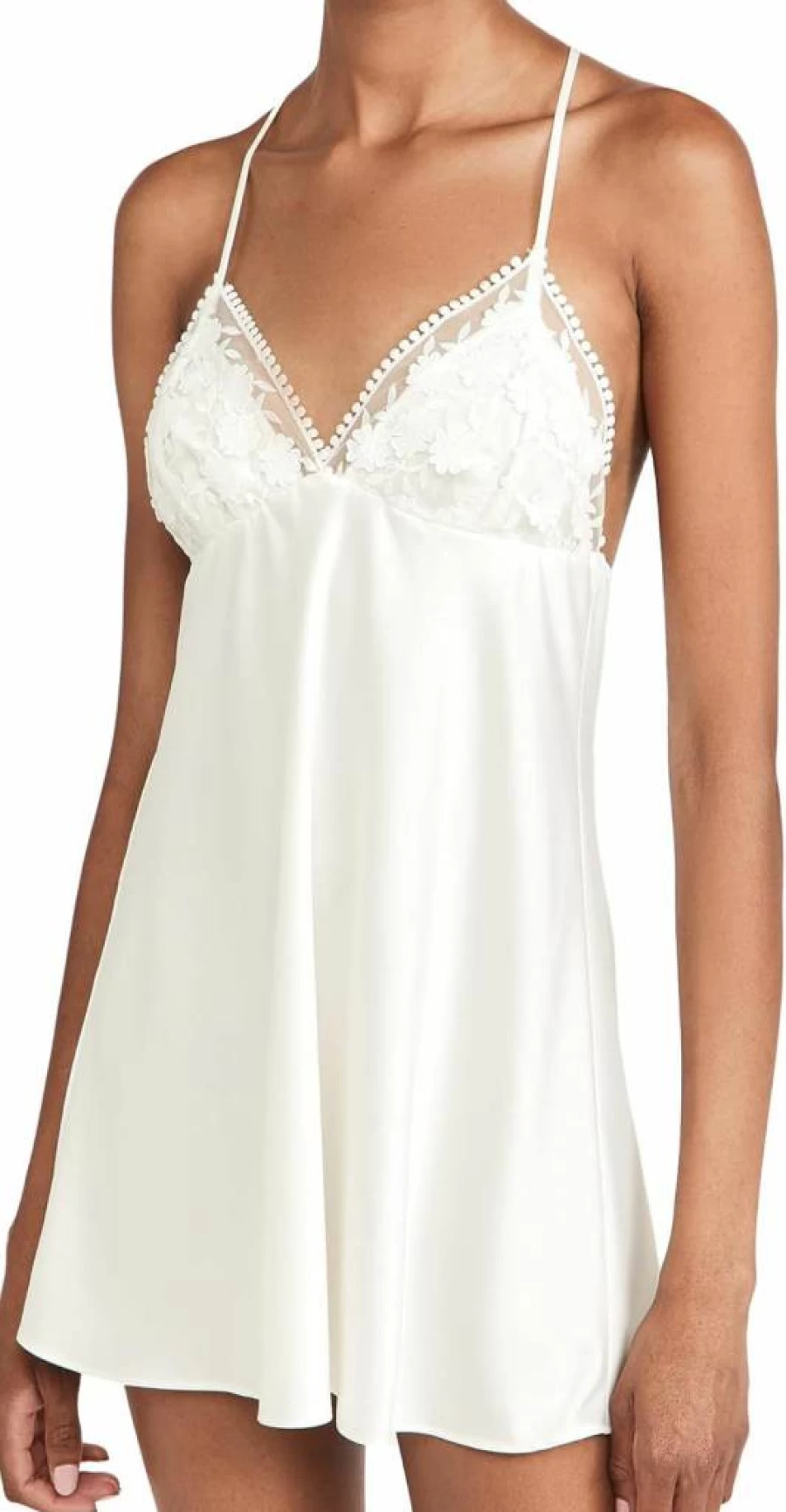 Flora Nikrooz Women's Kylie Charmeuse Chemise - Luxurious Satin Nightgown