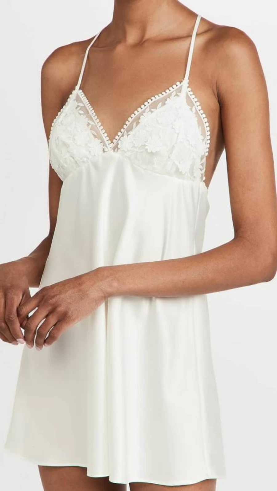 Flora Nikrooz Women's Kylie Charmeuse Chemise - Luxurious Satin Nightgown