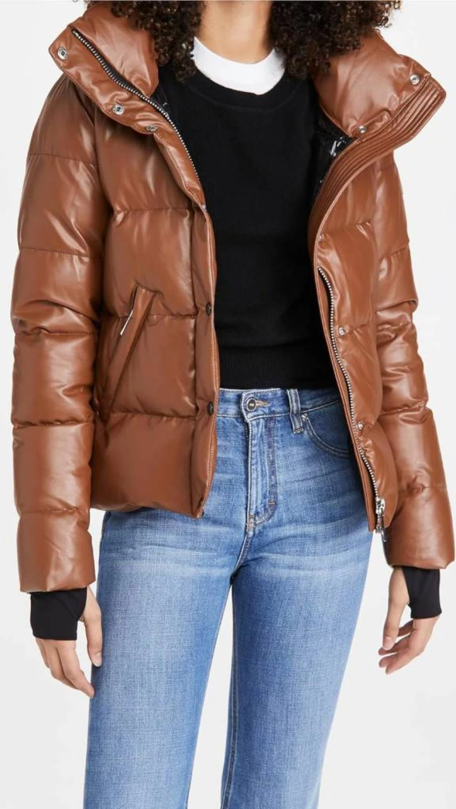 SAM. Women's Isabel Vegan Leather Jacket - Cruelty-Free Stylish Outerwear