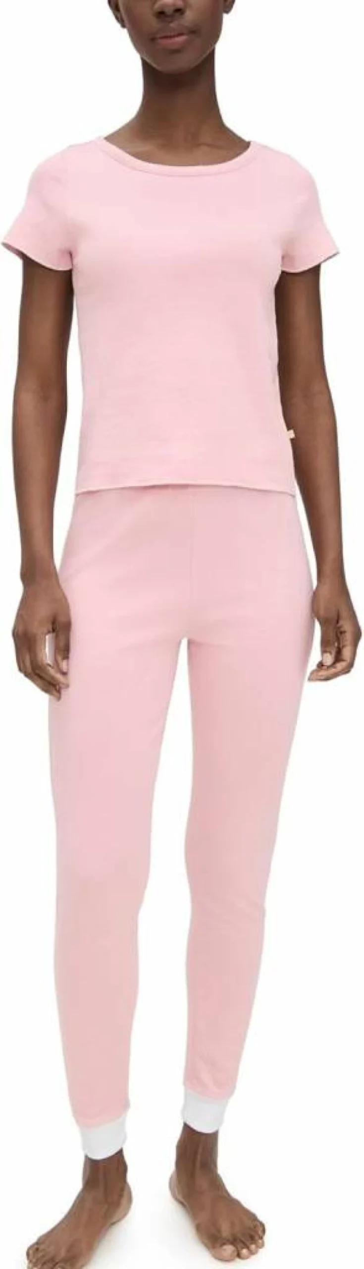 Cozyland by Morgan Lane Women's Baby Jean Joggers Pajama Set - Soft Cotton Sleepwear Lounge Pants