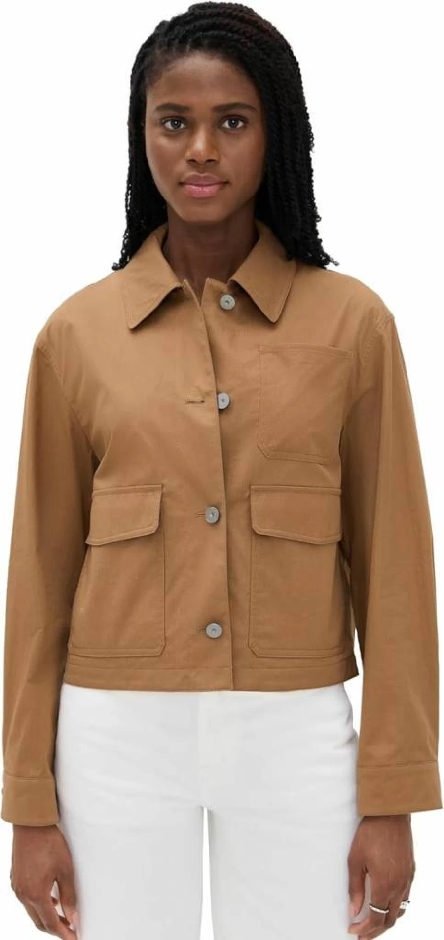 Theory Women's Slim-Fit Crop Blazer for Office & Professional Wear
