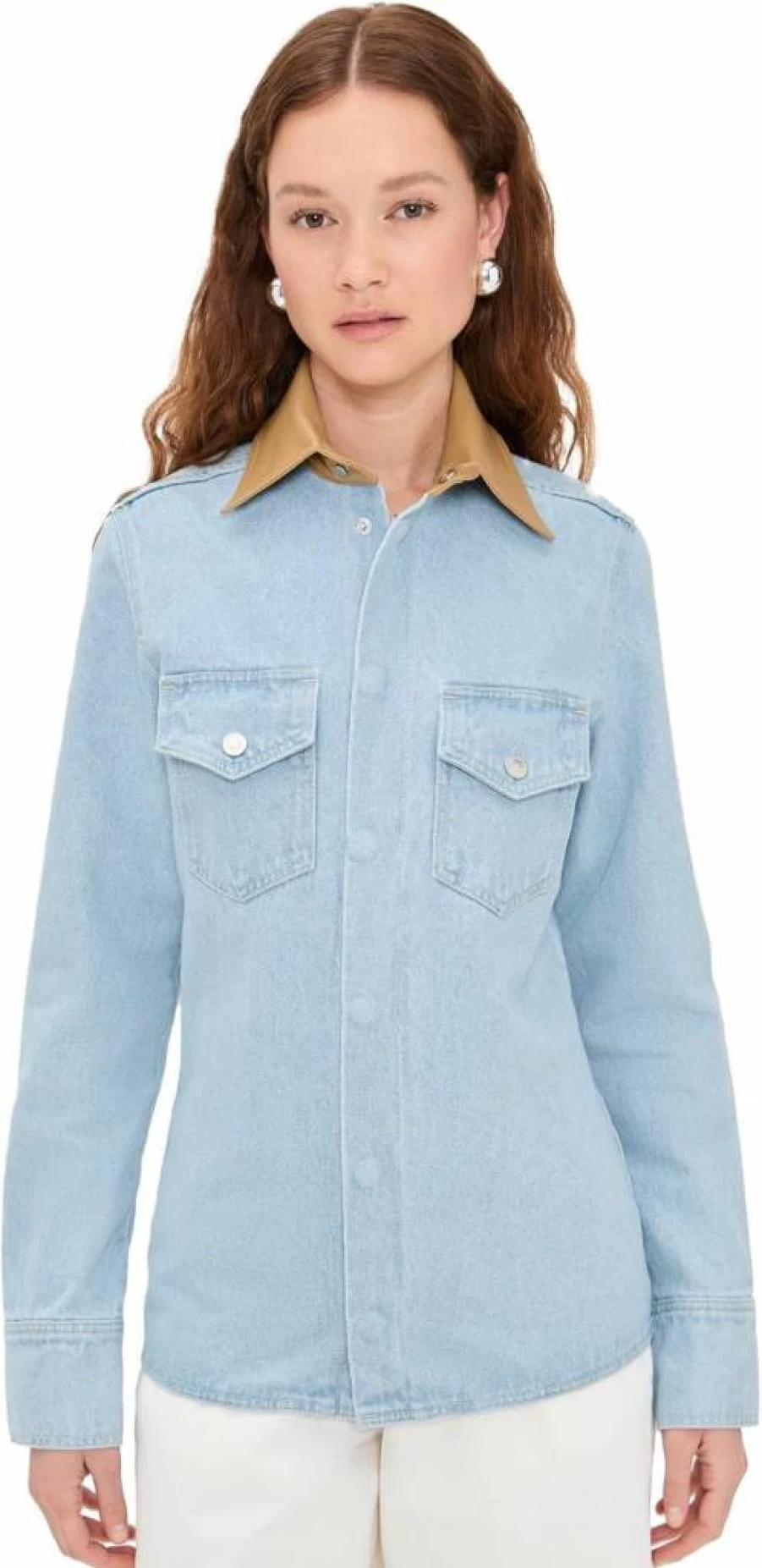 Nanushka Women's Letisa Blouse - Elegant Feminine Top for Modern Style