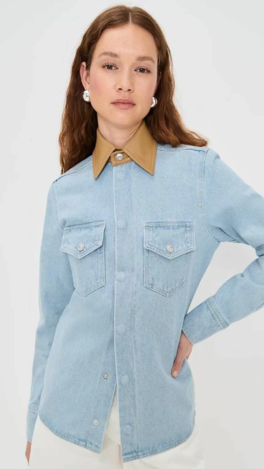 Nanushka Women's Letisa Blouse - Elegant Feminine Top for Modern Style