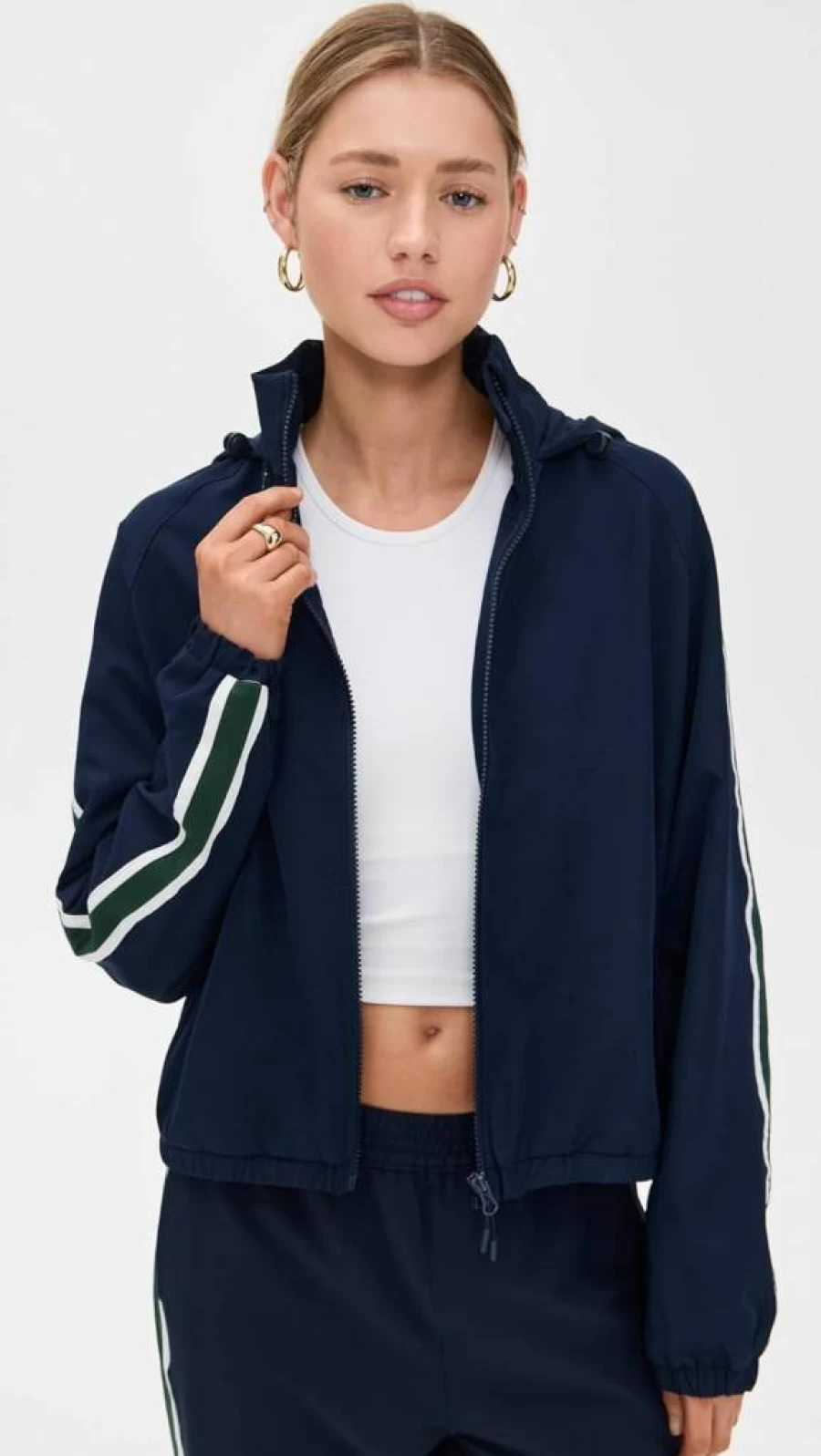 The Upside Women's Mansi Dawson Running Jacket – Lightweight Waterproof Windbreaker