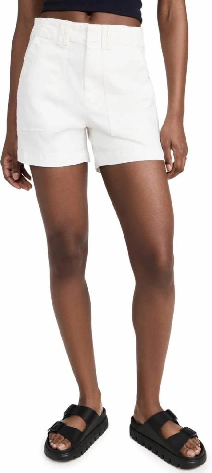 Pistola Denim Women's Marissa High-Rise Distressed Denim Shorts - Vintage Blue Ripped Jean Shorts for Women